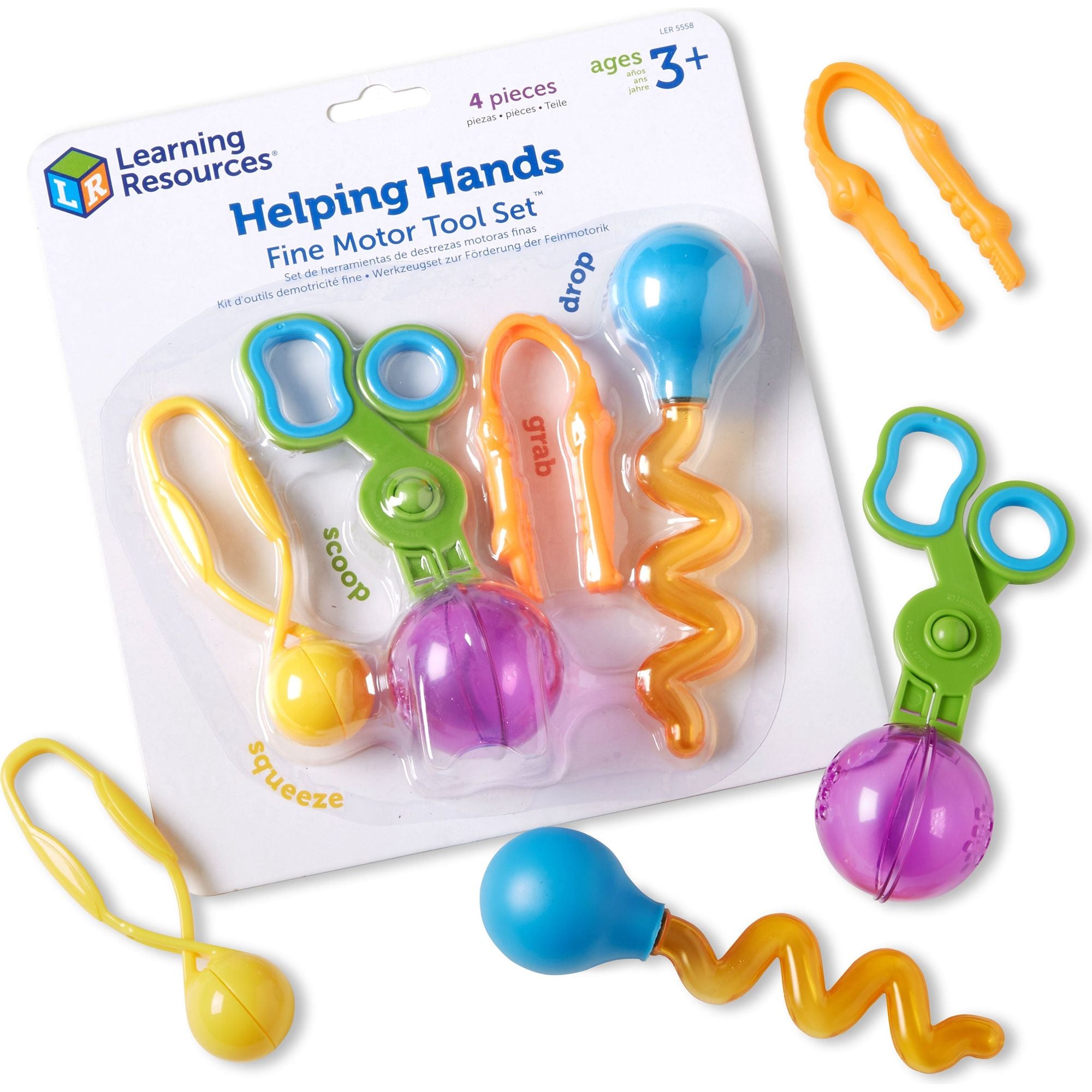Helping Hands Fine Motor Tool Set™, Learning Resources