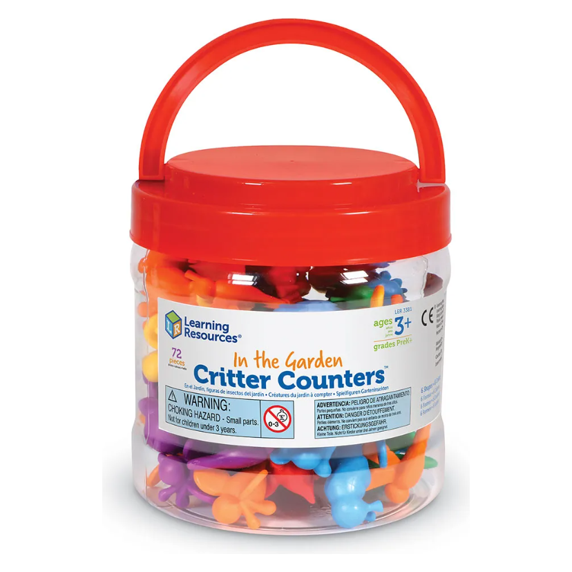 In The Garden Critter Counters® (Set of 72), Learning Resources
