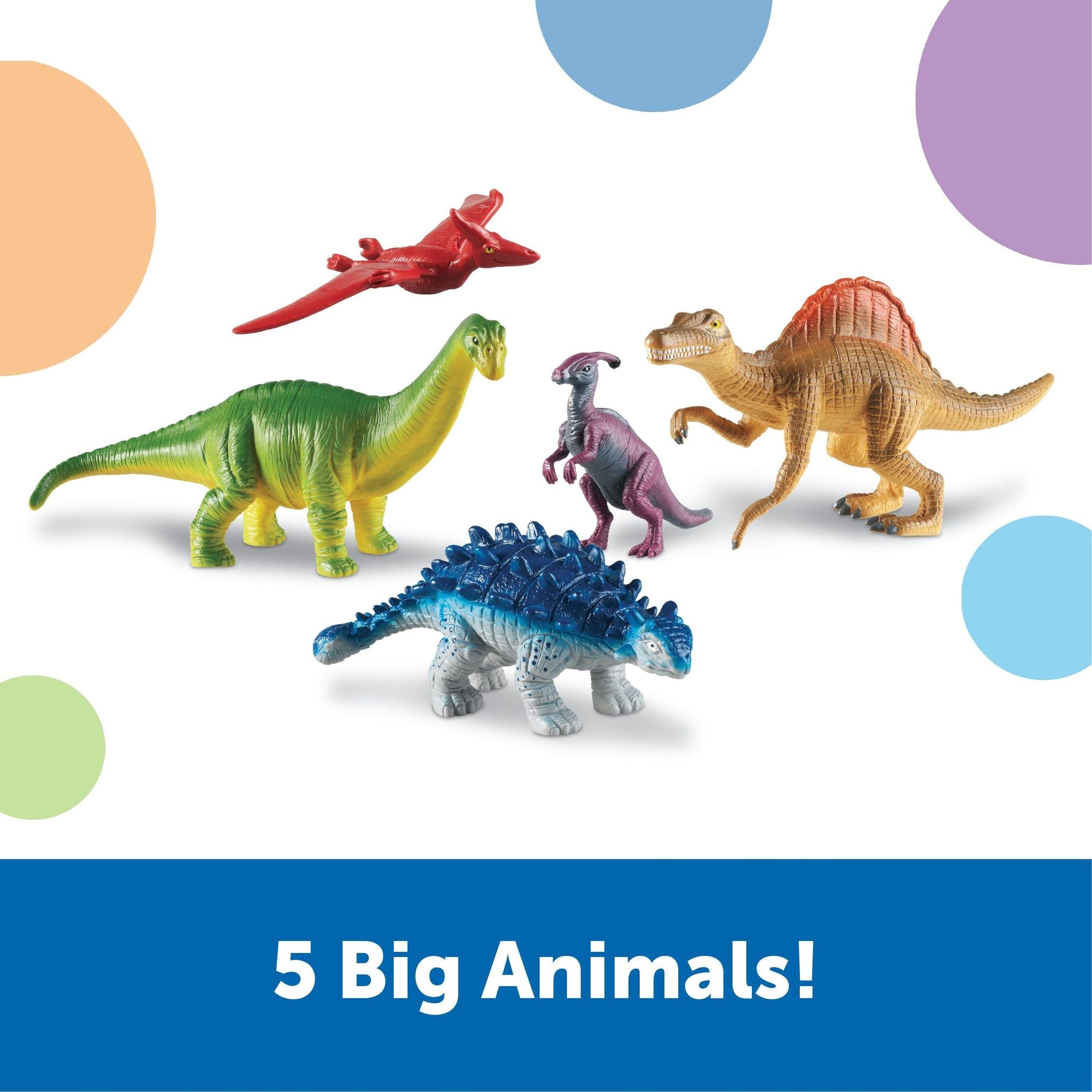 Jumbo Dinosaurs Set 2, Learning Resources