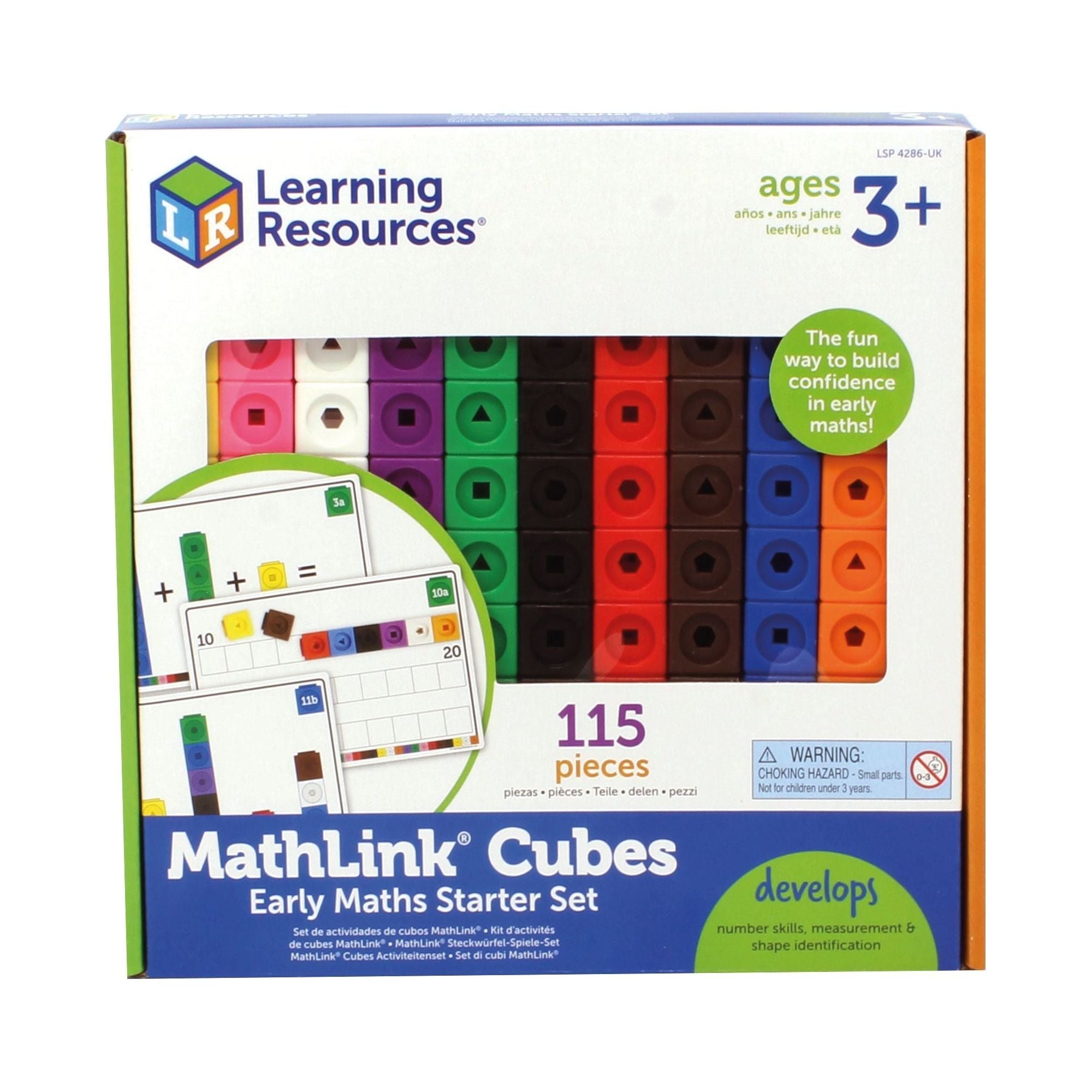 MathLink® Cubes Activity Set, Learning Resources