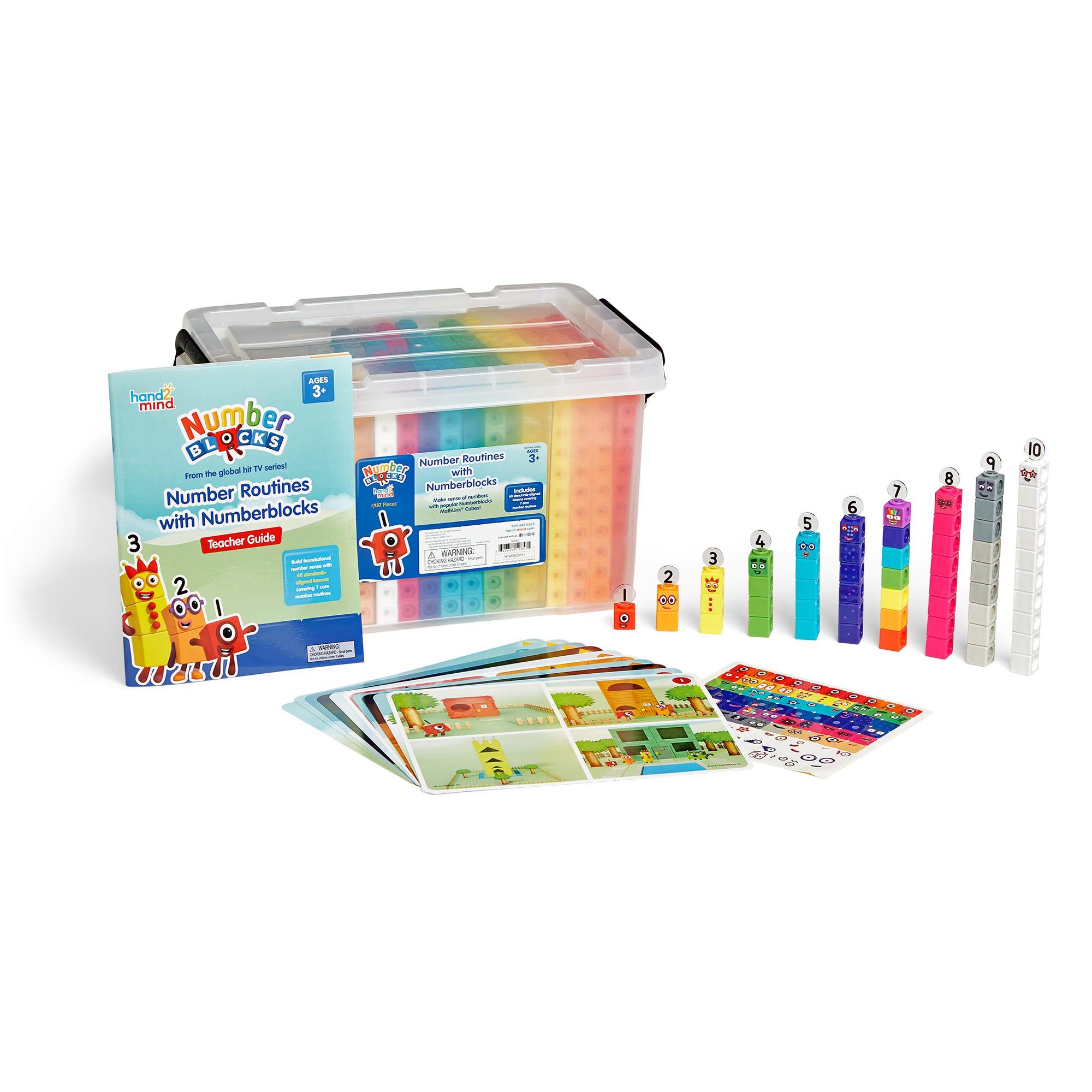 MathLink® Cubes Numberblocks® Classroom Set, Learning Resources