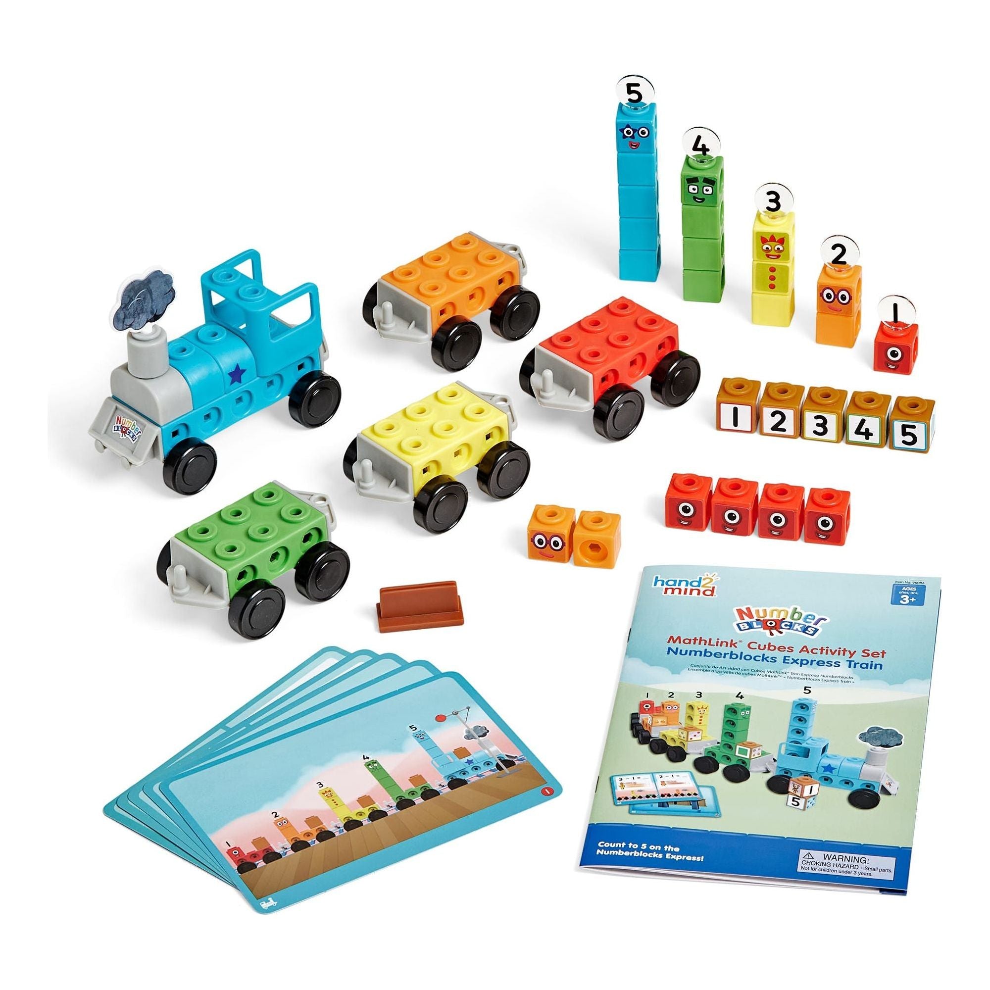MathLink® Cubes Numberblocks® Express Train Activity Set, Learning Resources