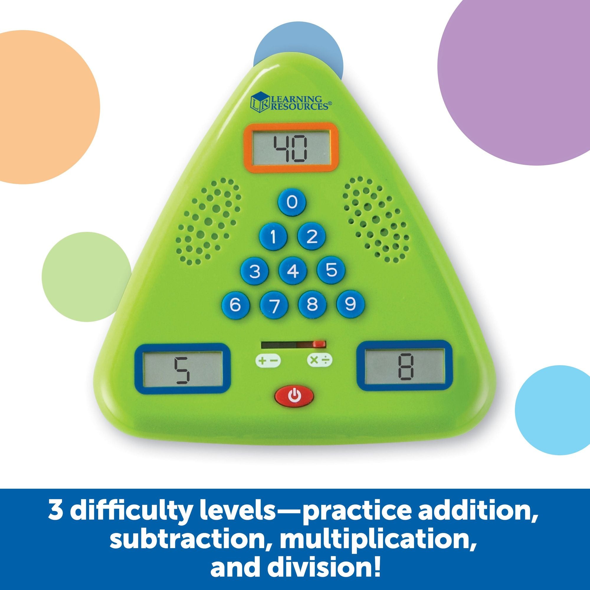Minute Math Electronic Flash Card™, Learning Resources