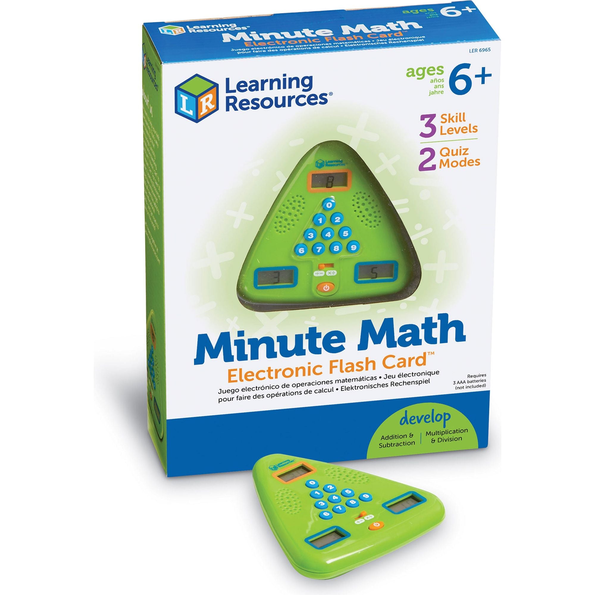 Minute Math Electronic Flash Card™, Learning Resources