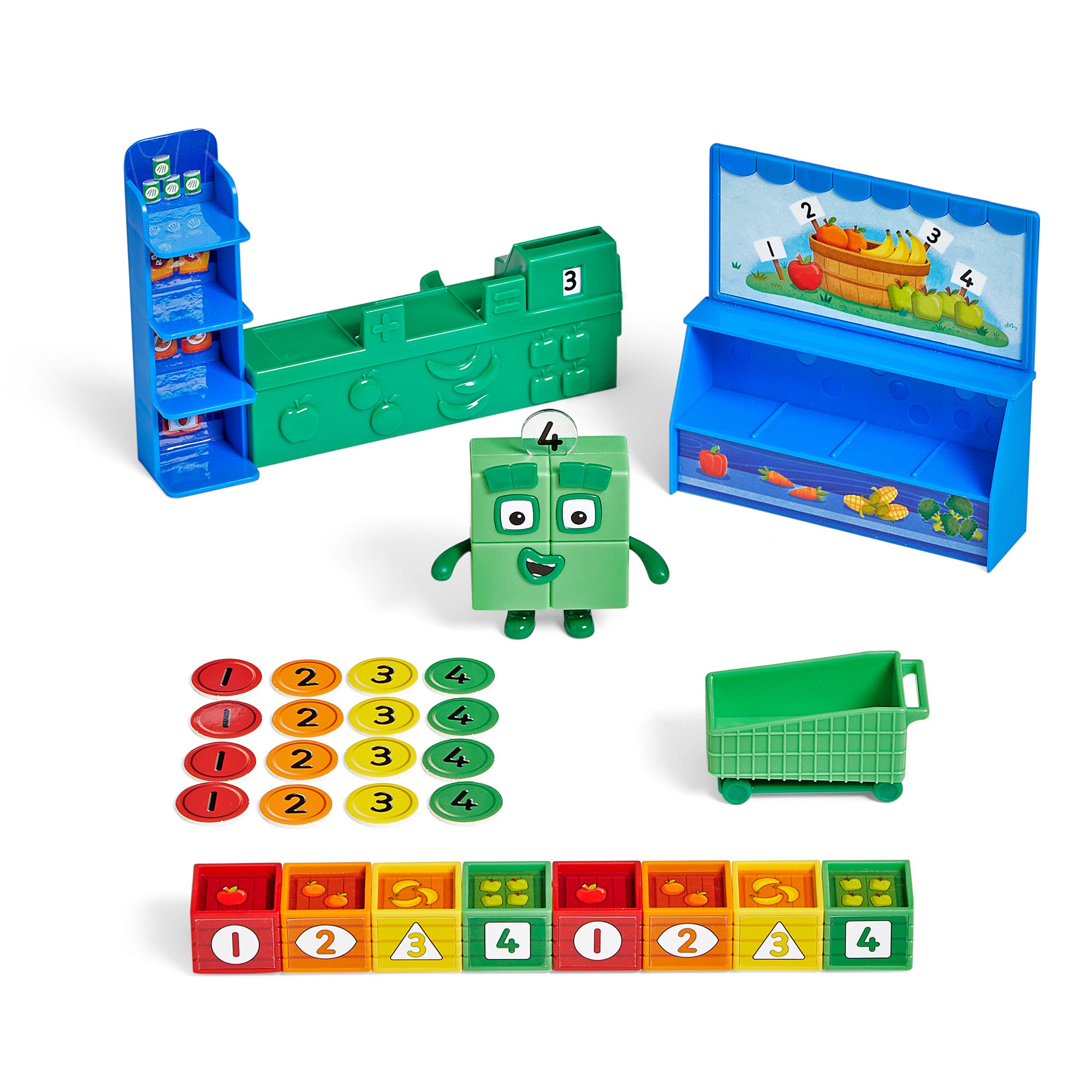 Numberblocks™ Add It Up Mini Market, Learning Resources