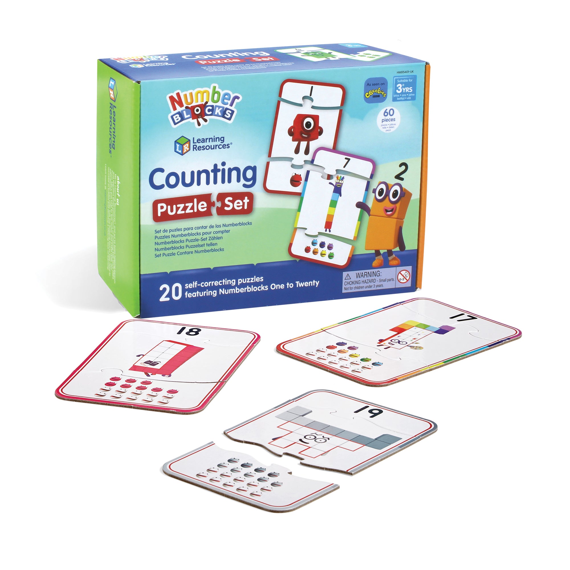 Numberblocks® Counting Puzzle Set, Learning Resources