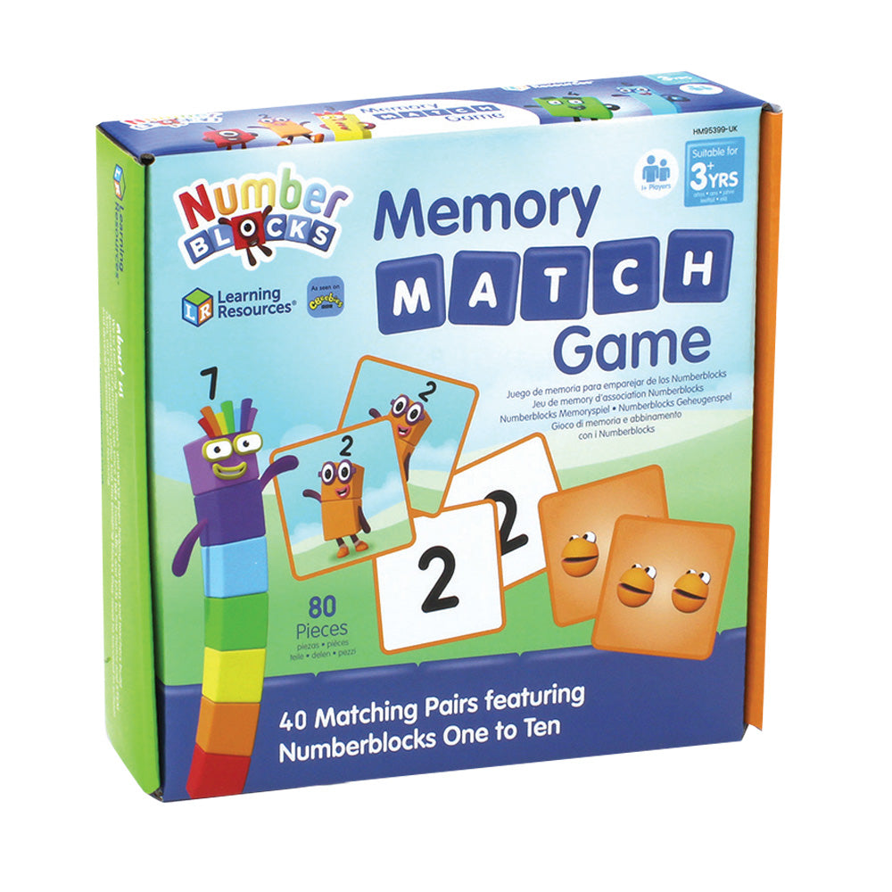 Numberblocks® Memory Match Game, Learning Resources