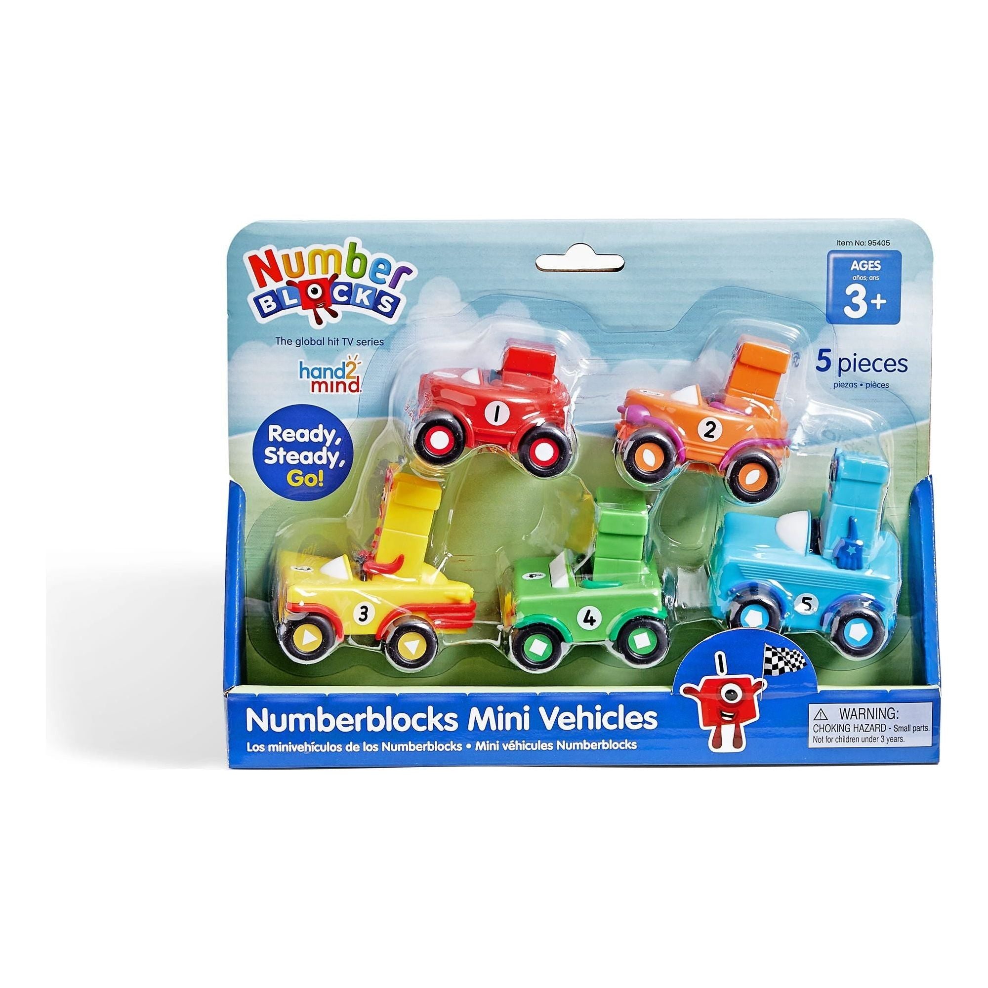 Numberblocks® Mini Vehicles Set, Learning Resources