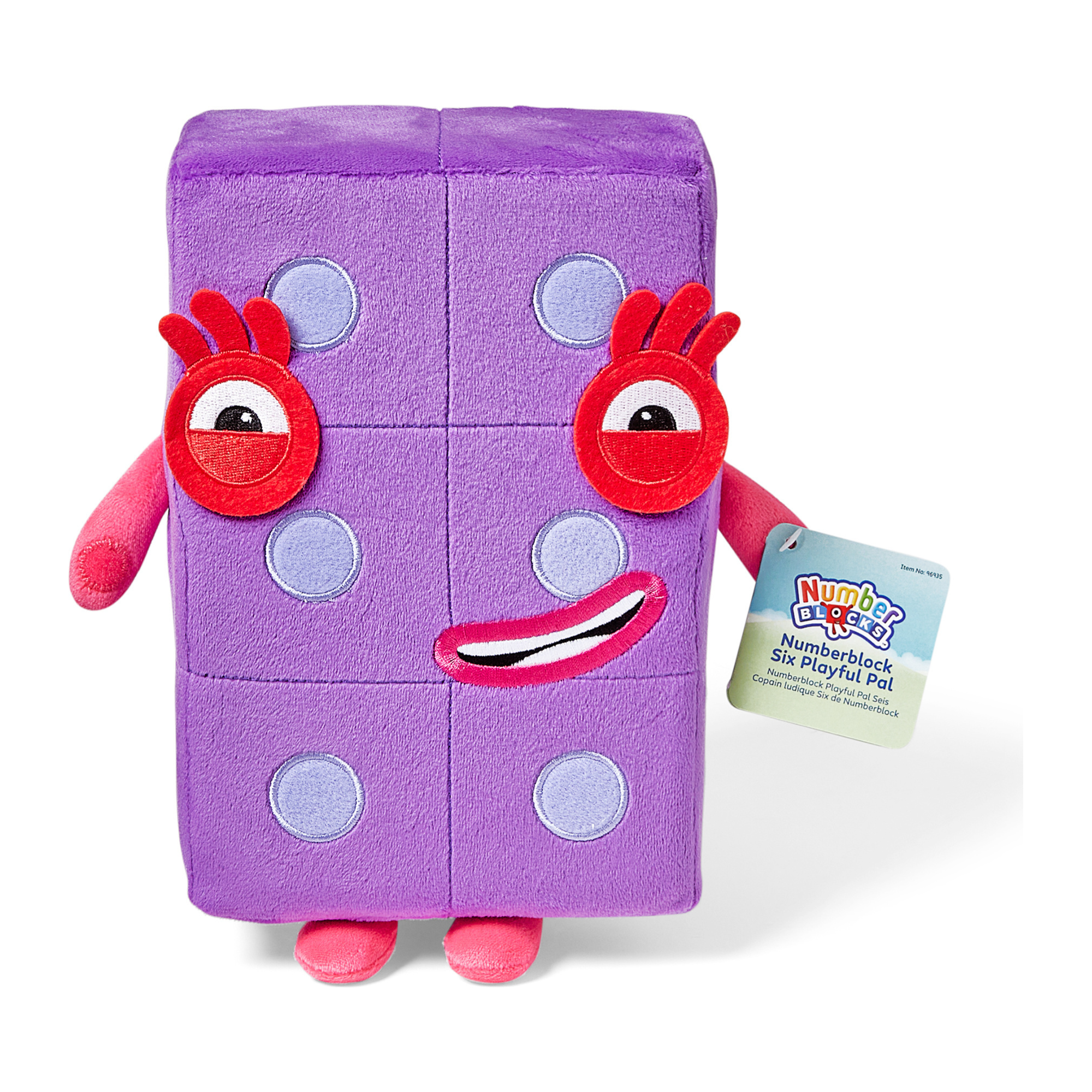 Numberblocks™ Numberblock Six Playful Pal, Learning Resources