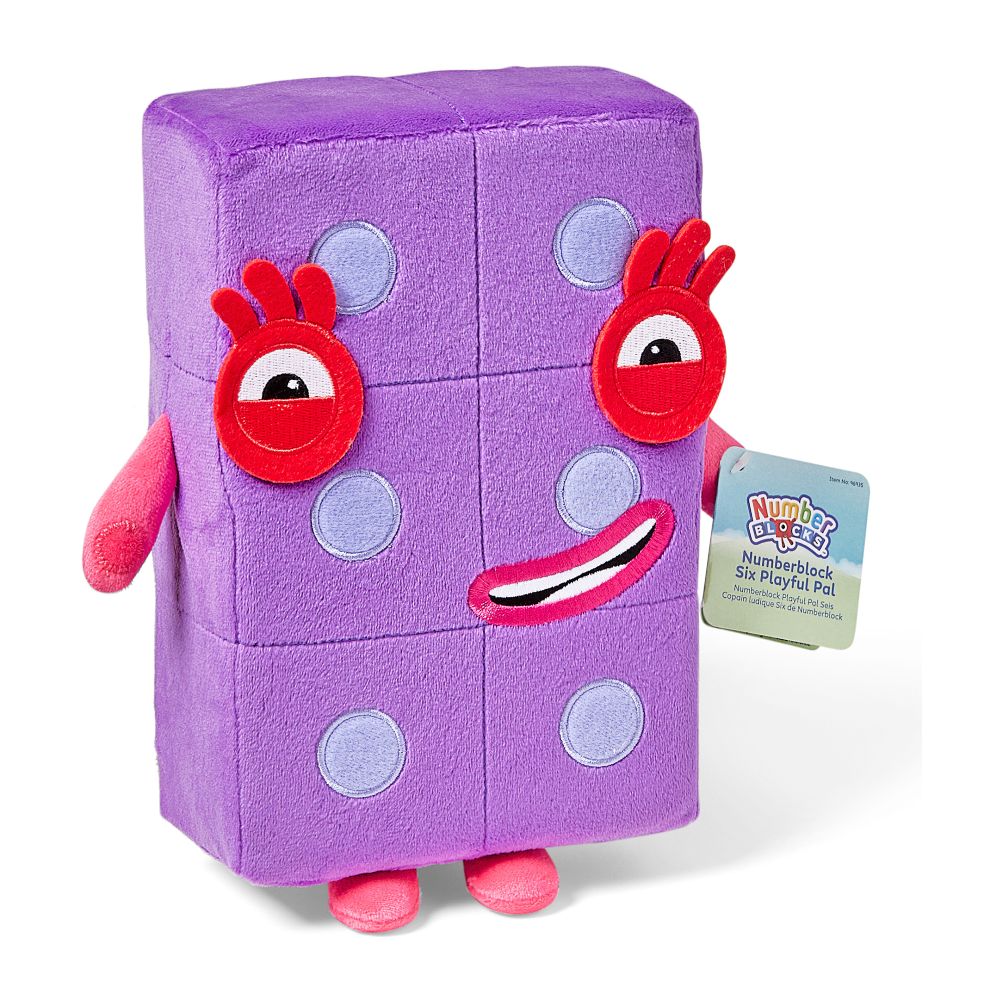 Numberblocks™ Numberblock Six Playful Pal, Learning Resources