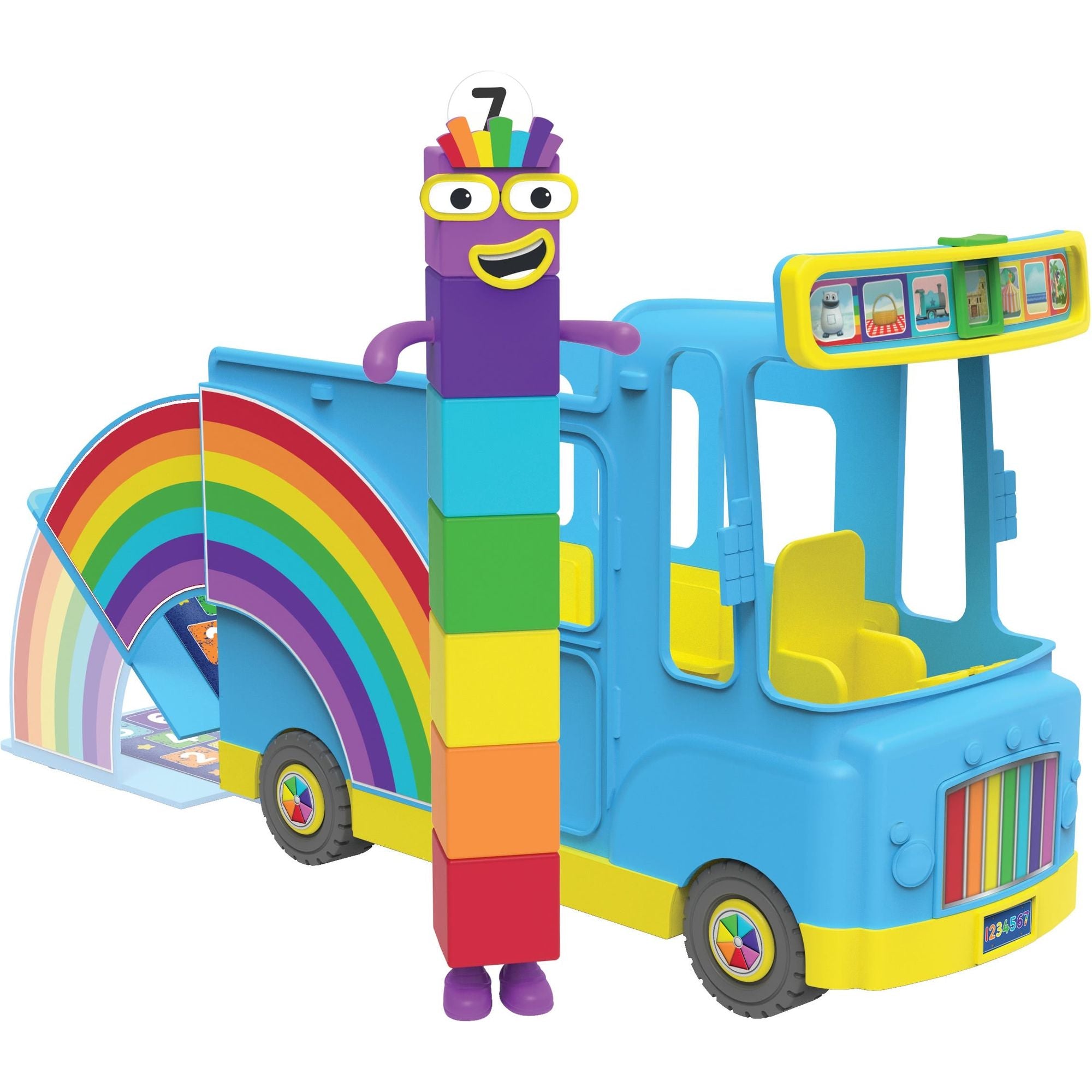 Numberblocks® Rainbow Counting Bus, Learning Resources