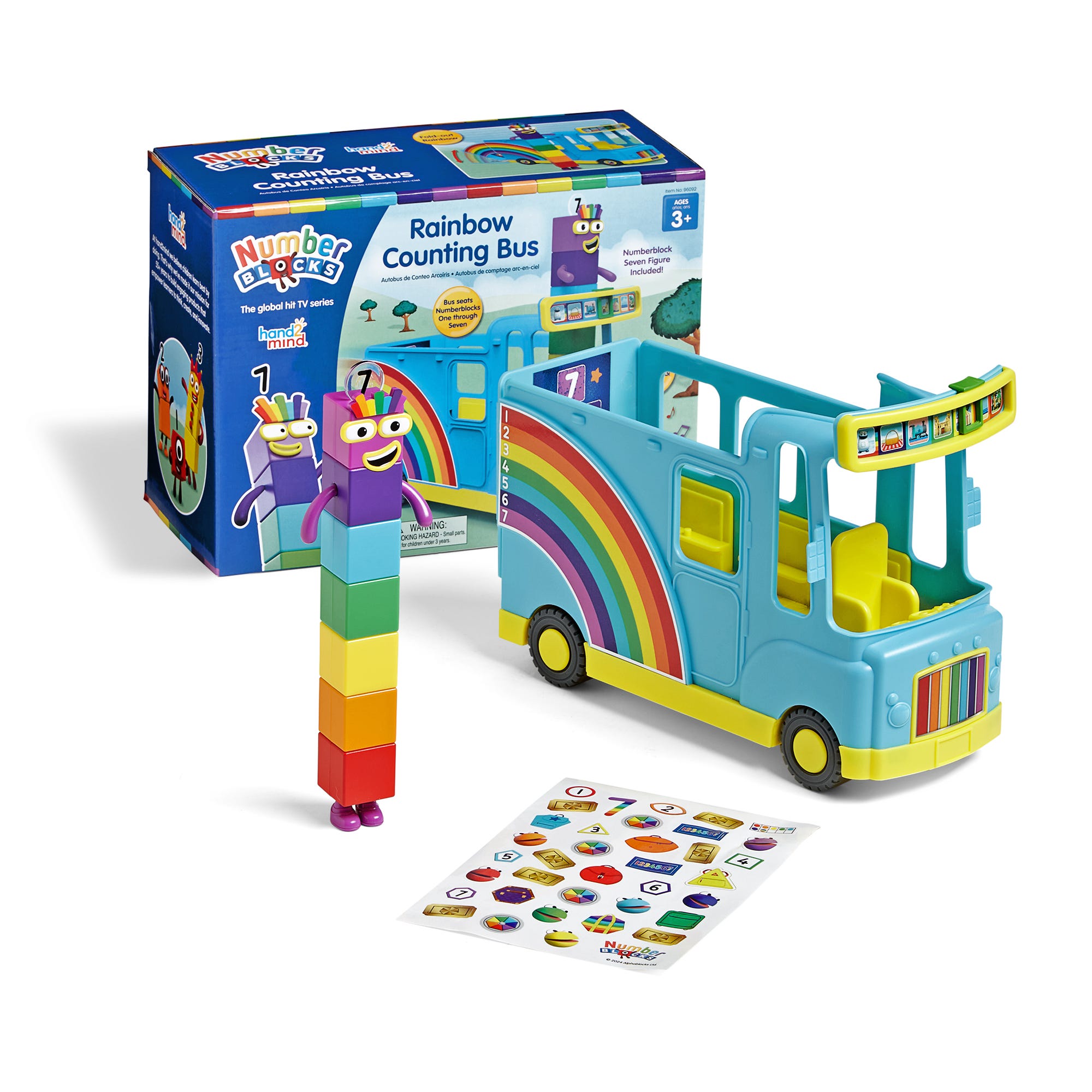 Numberblocks® Rainbow Counting Bus, Learning Resources