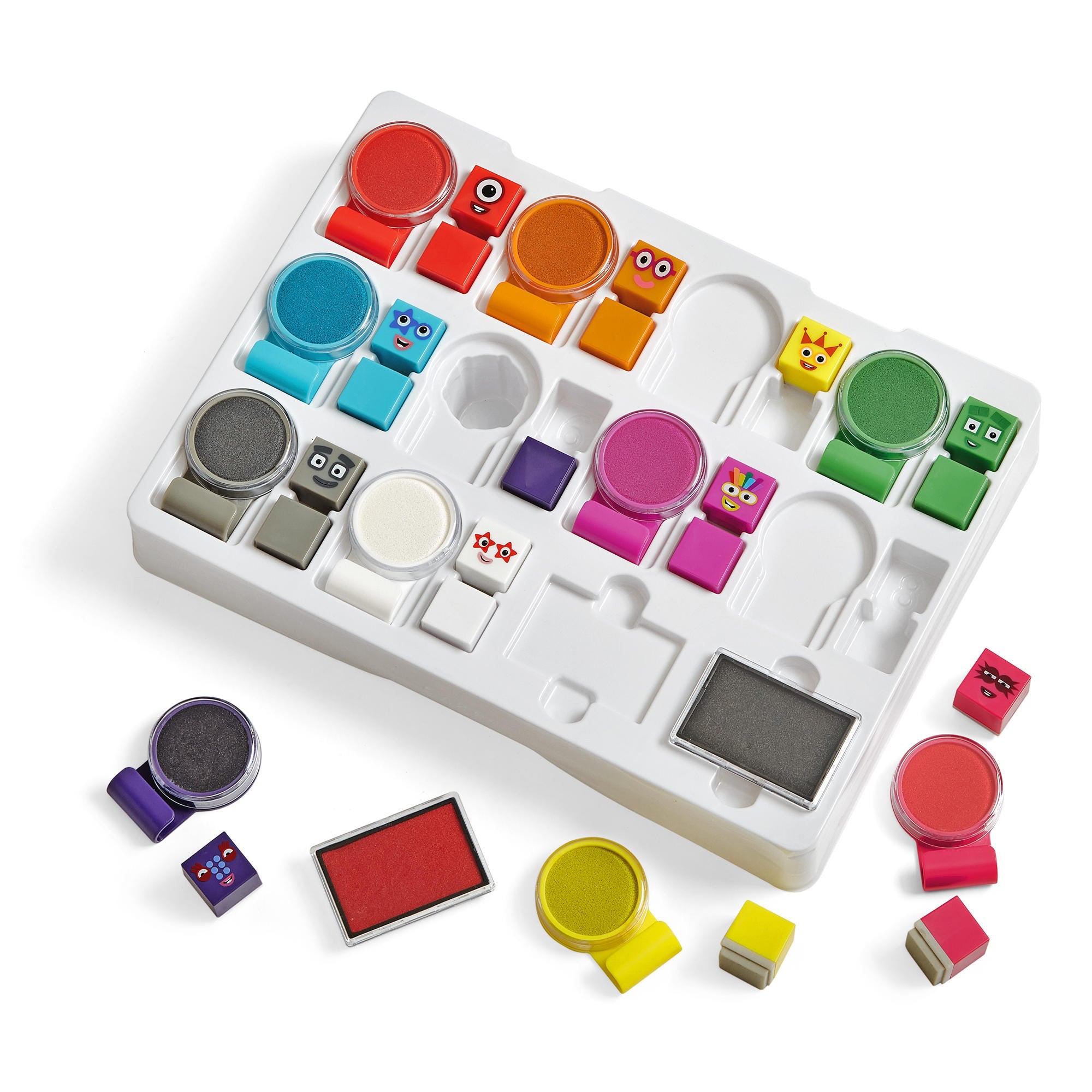 Numberblocks® Stampoline Park Stamp Activity Set, Learning Resources