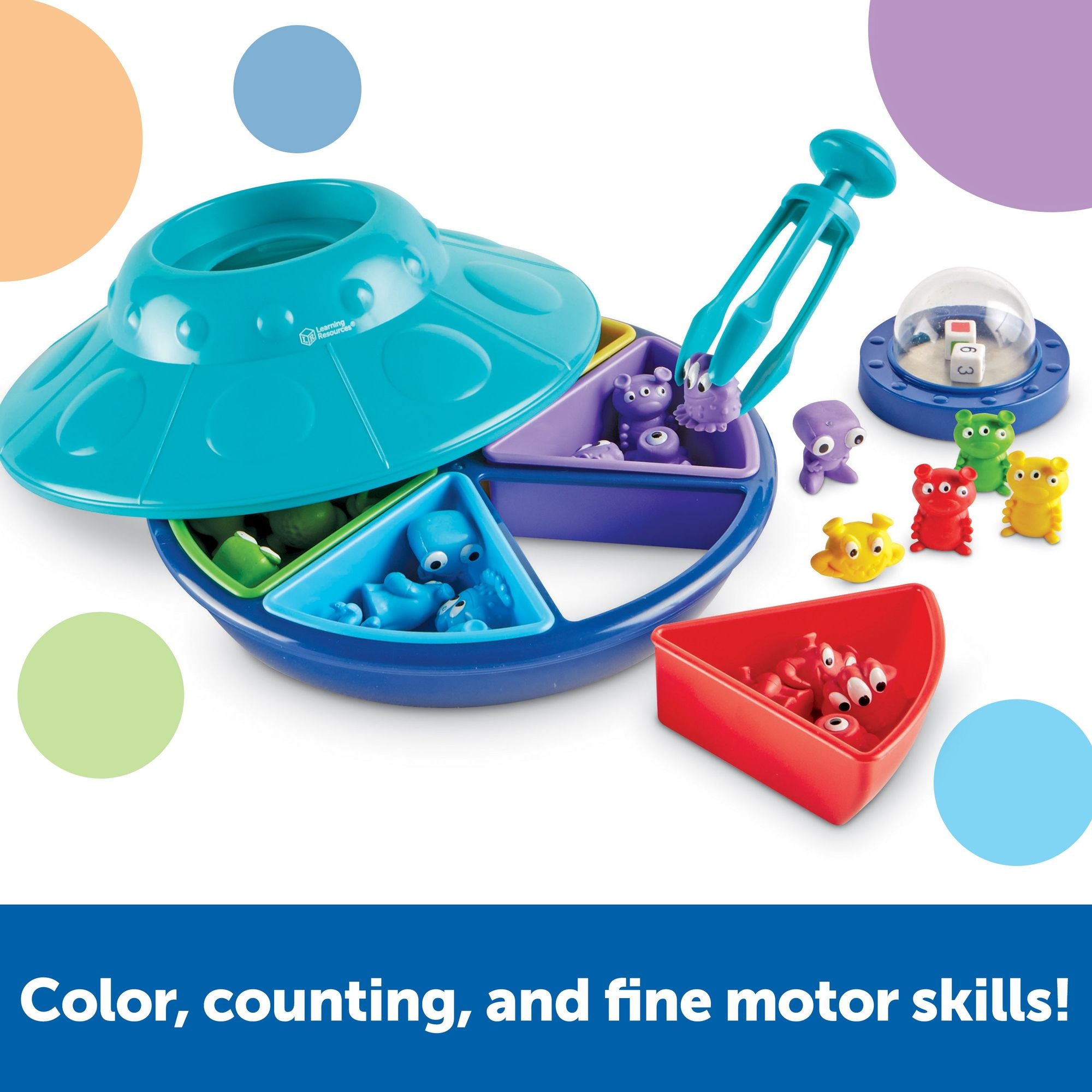 Oodles of Aliens!™ Sorting Saucer, Learning Resources