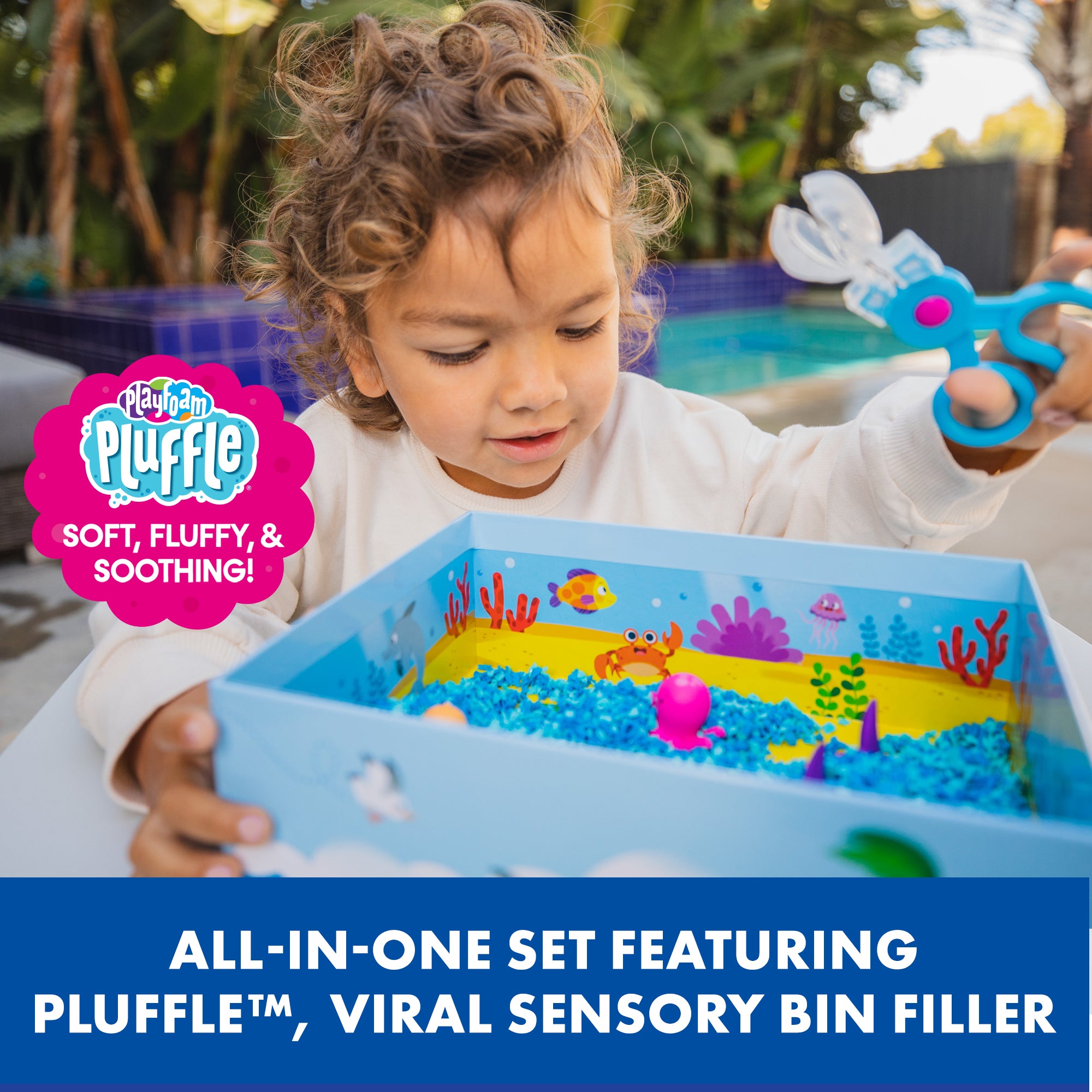 Playfoam Pluffle™ Hide & Seek Sensory Set, Learning Resources