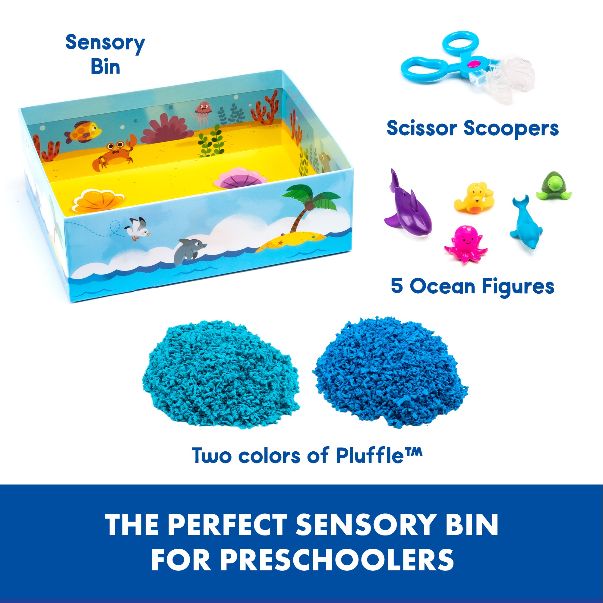 Playfoam Pluffle™ Hide & Seek Sensory Set, Learning Resources