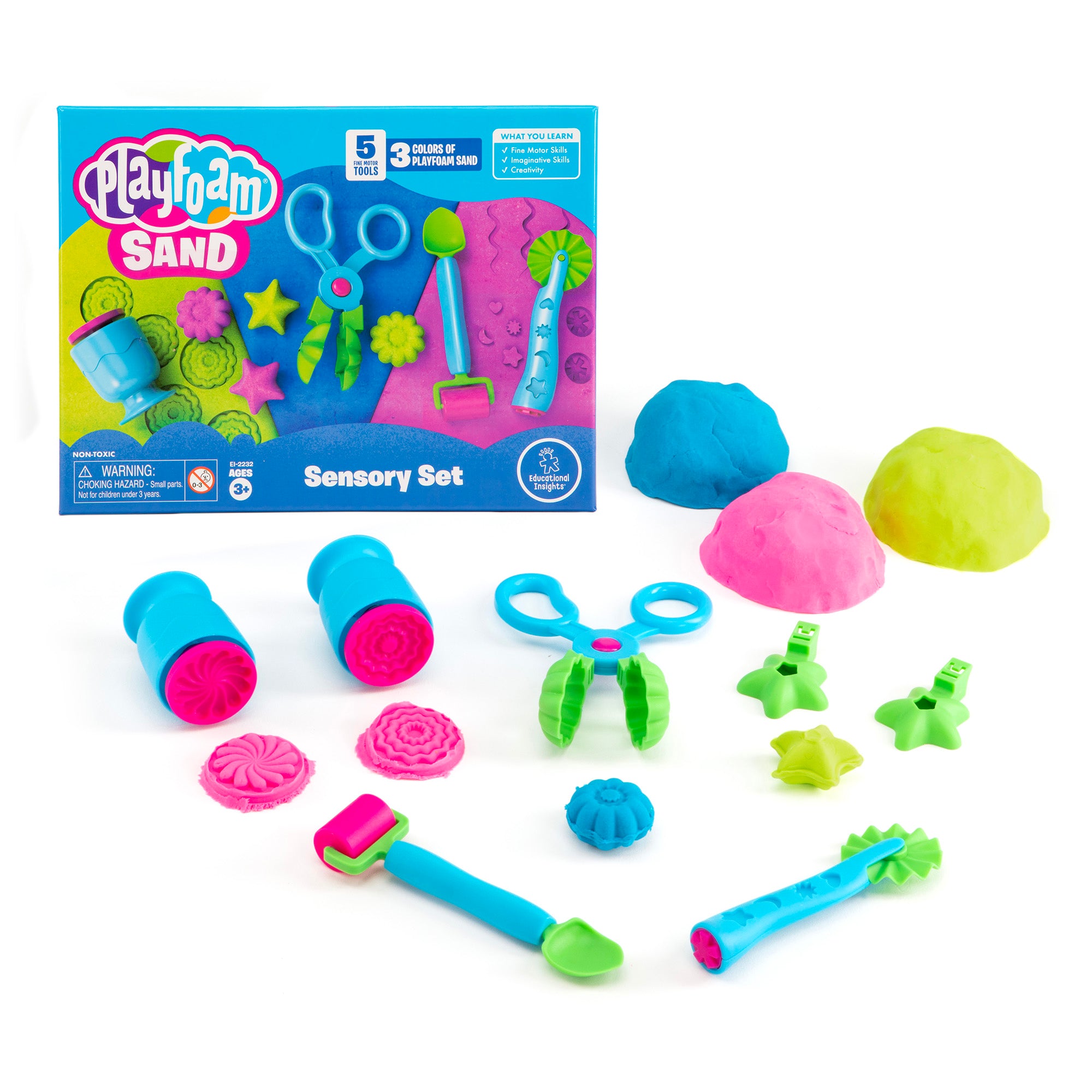 Playfoam® Sand Sensory Set, Learning Resources