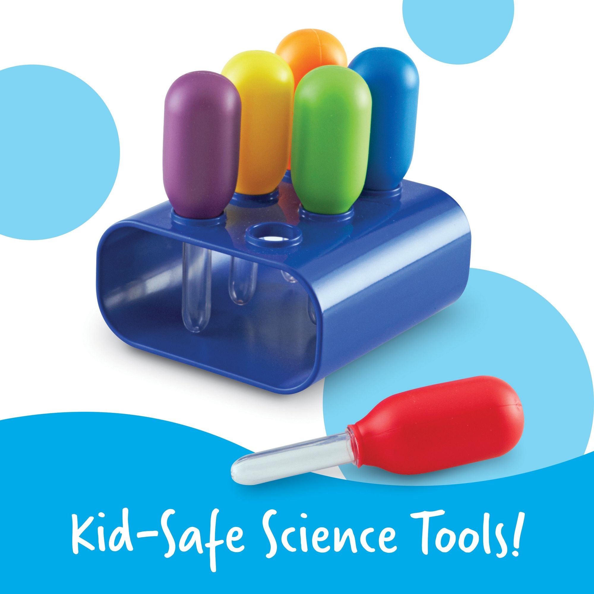 Primary Science® Jumbo Eyedroppers with Stand, Learning Resources