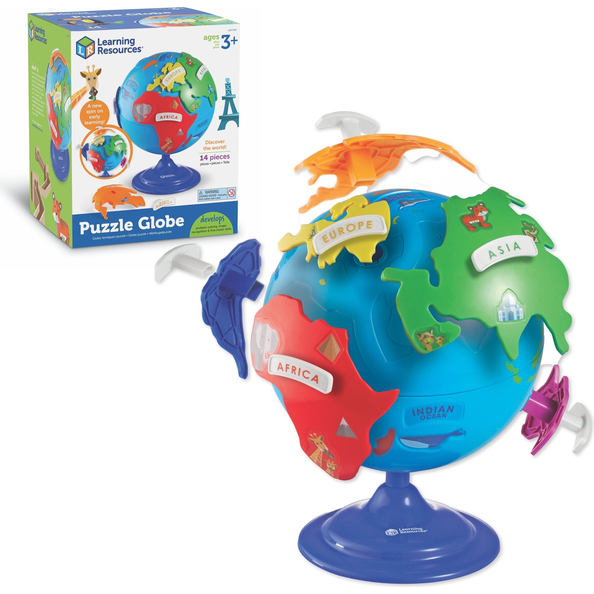 Puzzle Globe, Learning Resources