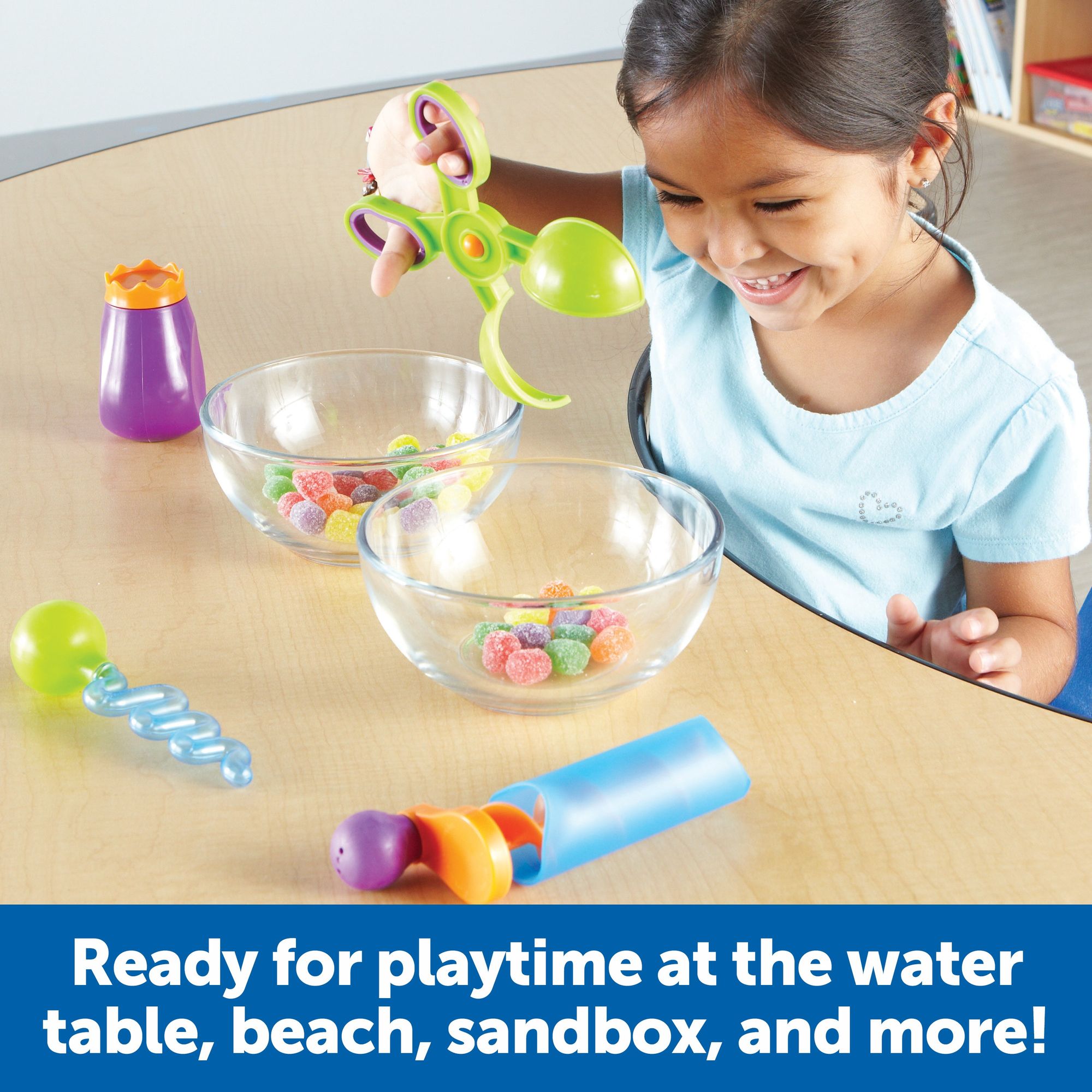 Sand & Water Fine Motor Tool Set, Learning Resources