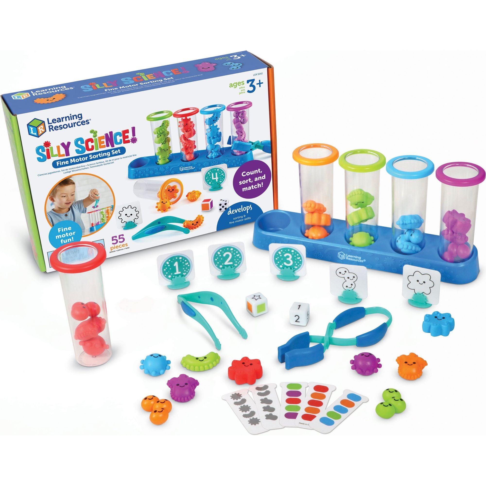 Silly Science Fine Motor Sorting Set, Learning Resources