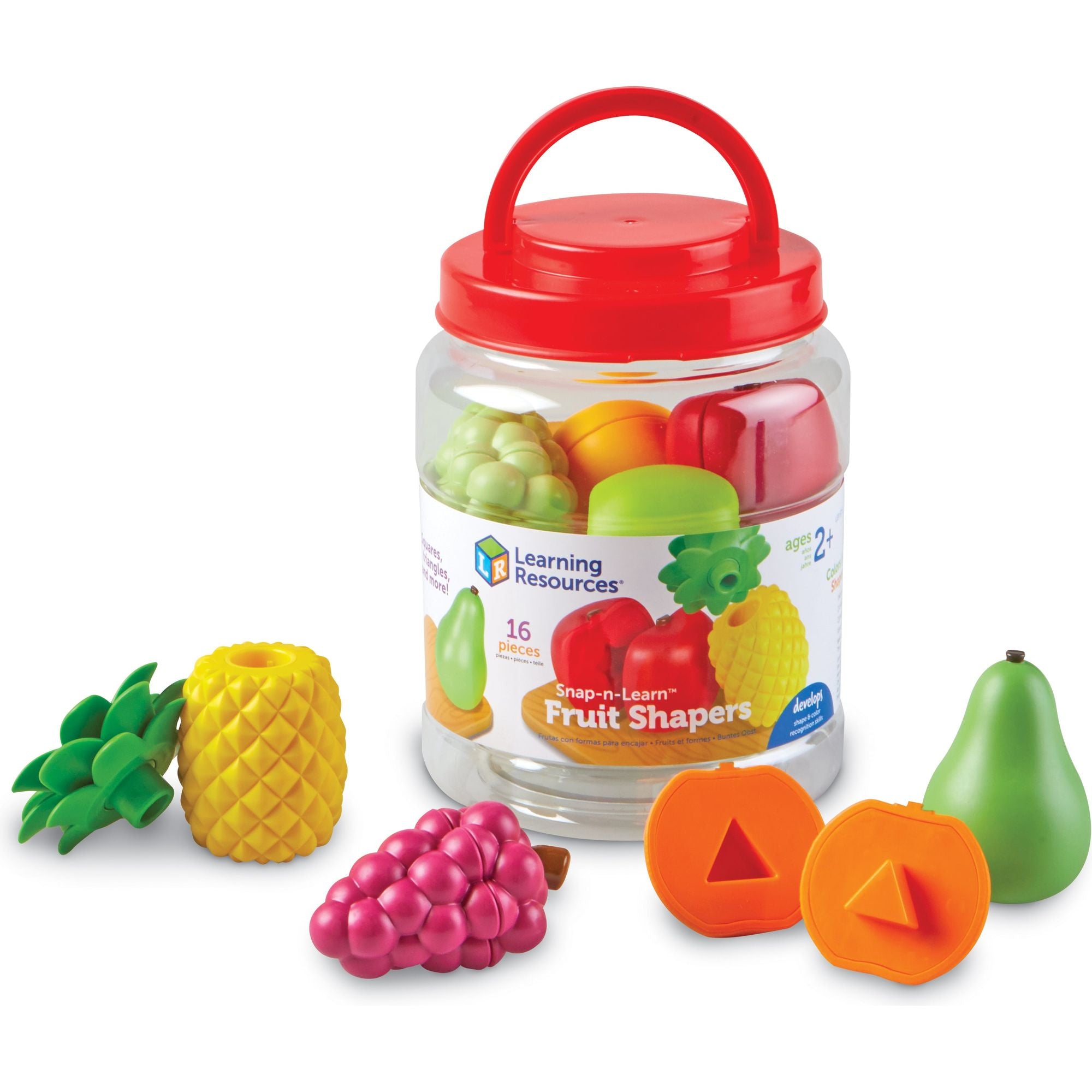 Snap-n-Learn™ Fruit Shapers, Learning Resources