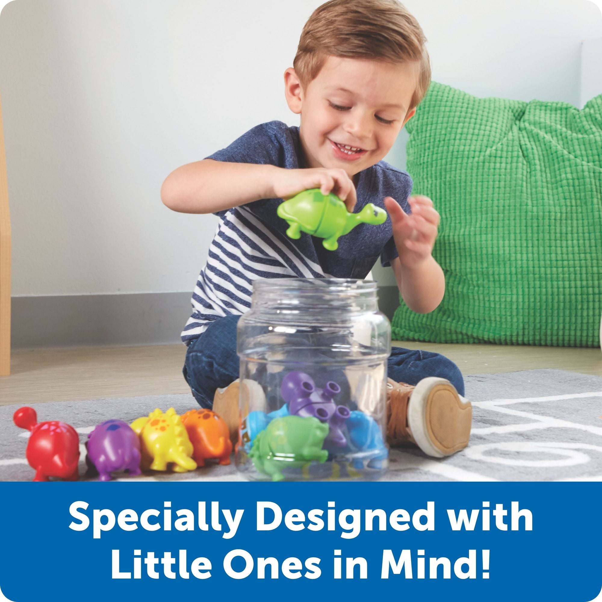 Snap-n-Learn™ Matching Dinos, Learning Resources