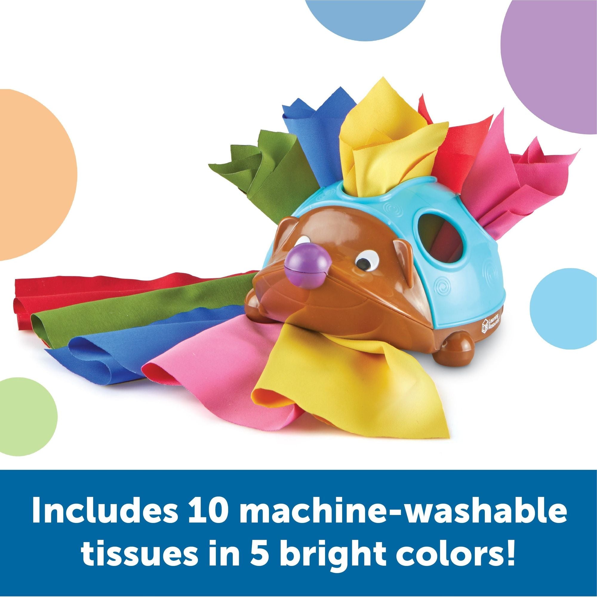 Spike The Fine Motor Hedgehog® Tissue Pal™, Learning Resources