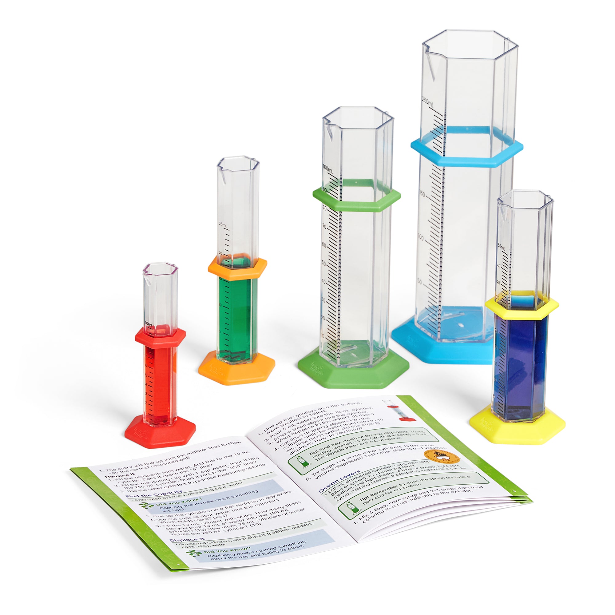 Starter Science Graduated Cylinder Set, Learning Resources