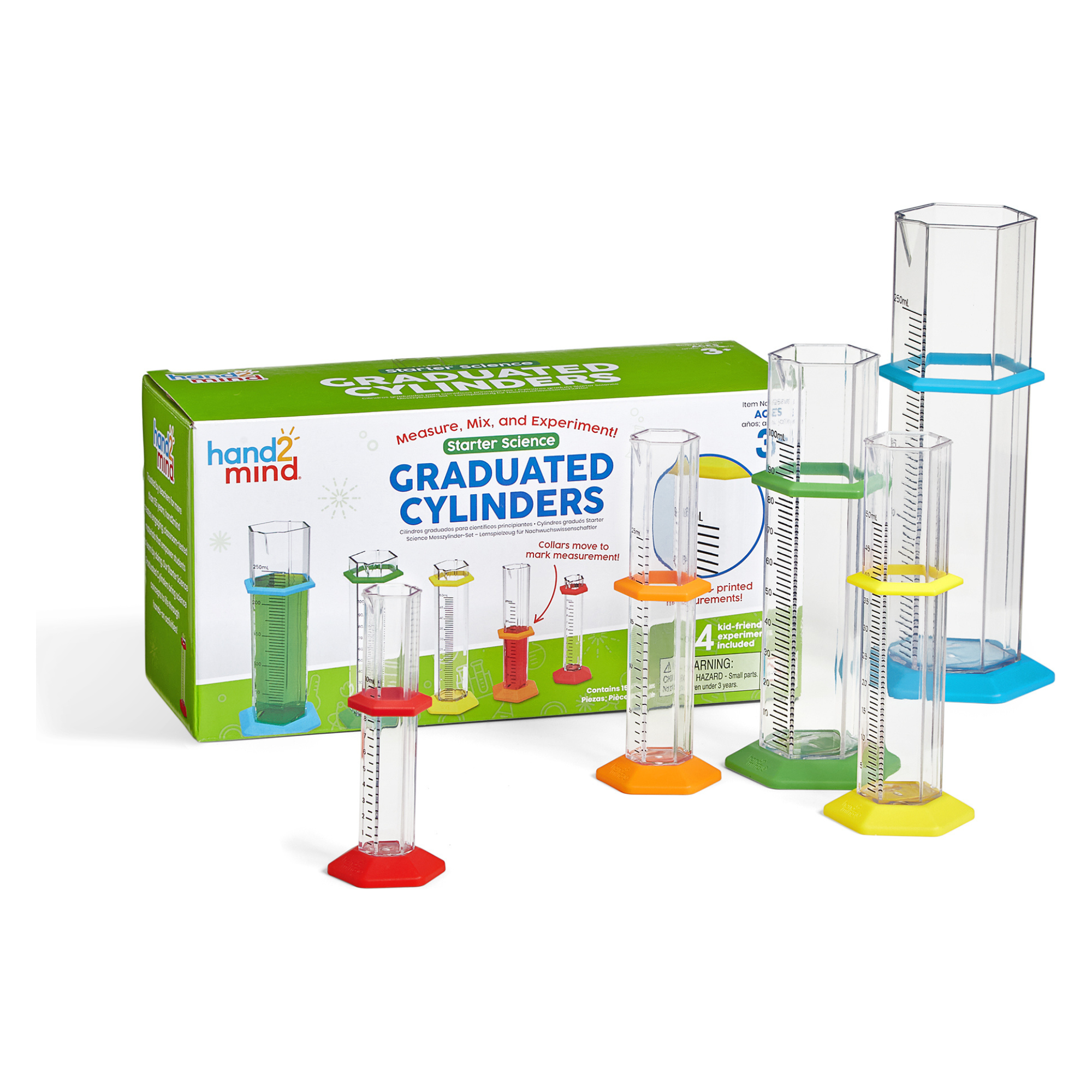 Starter Science Graduated Cylinder Set, Learning Resources