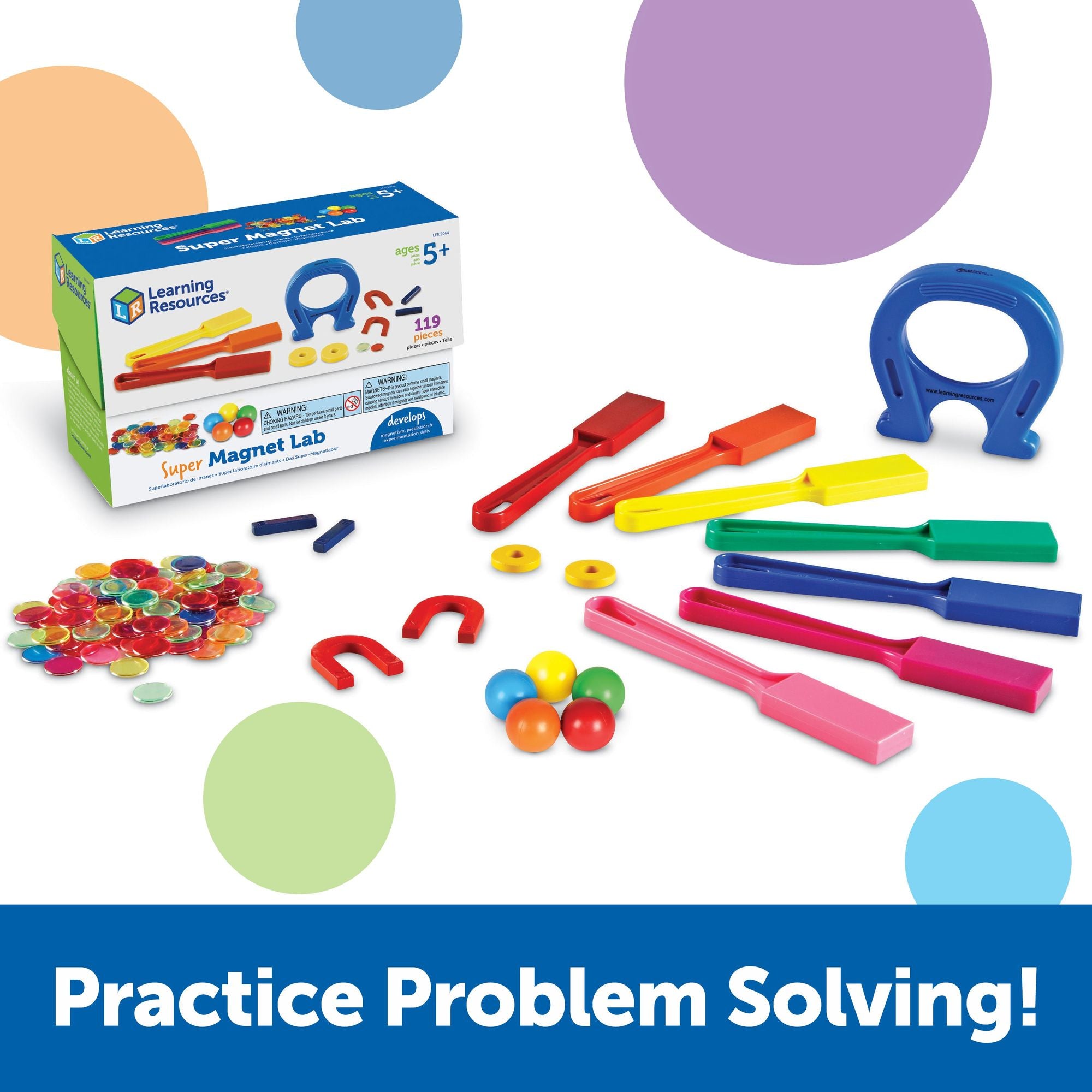 Super Magnet Classroom Lab Kit, Learning Resources