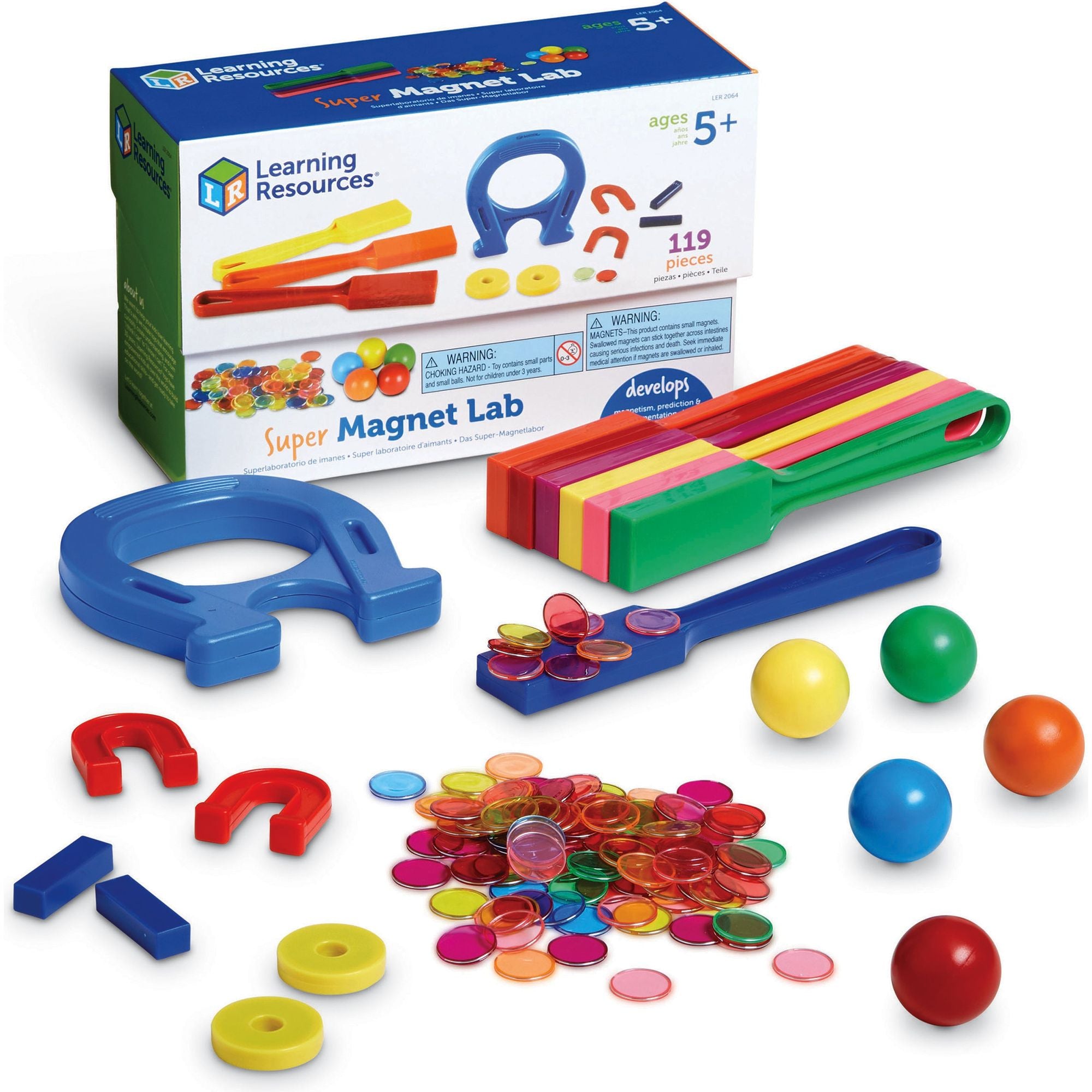Super Magnet Classroom Lab Kit, Learning Resources