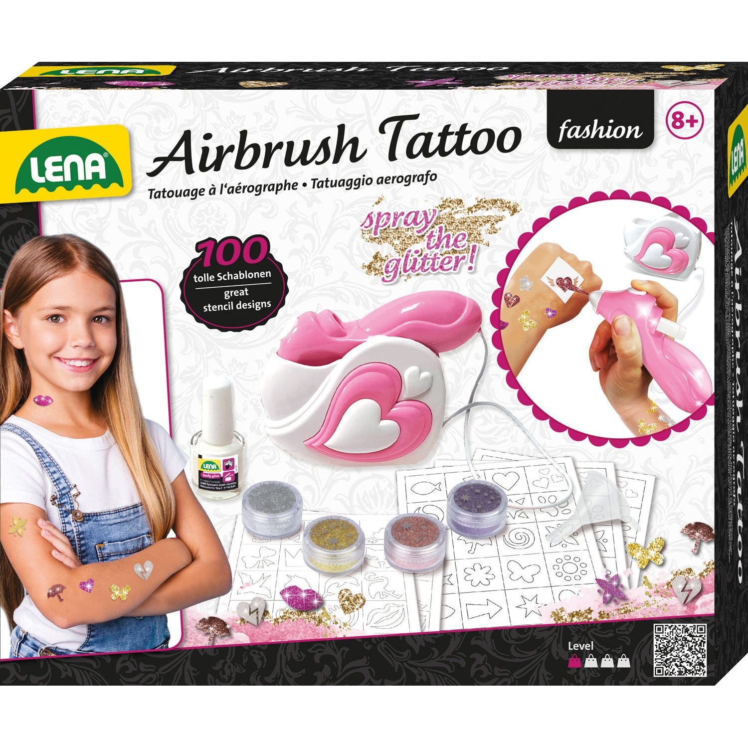 Airbrush Tattoo, Lena