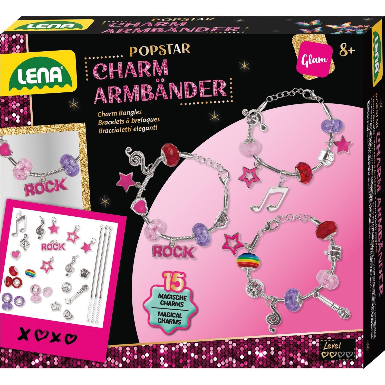 Bedelarmbanden Popstarje Met Mouw, Lena