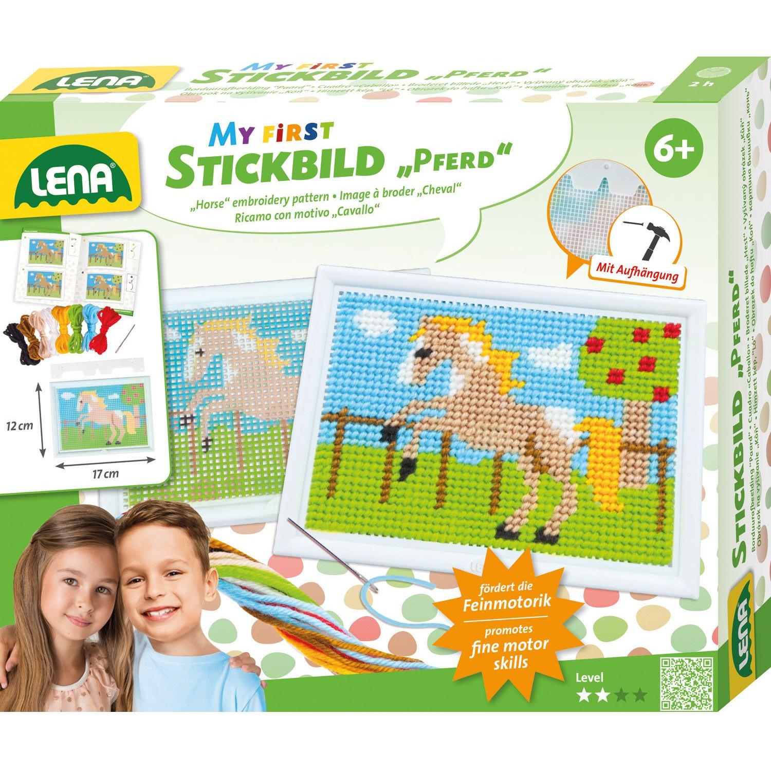 Borduren Paard, Lena