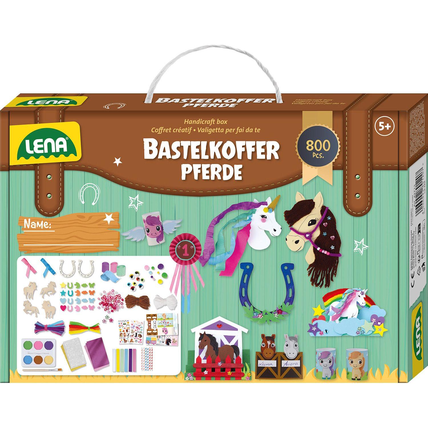 Creatief Knutselkoffer Paarden Premium, Lena