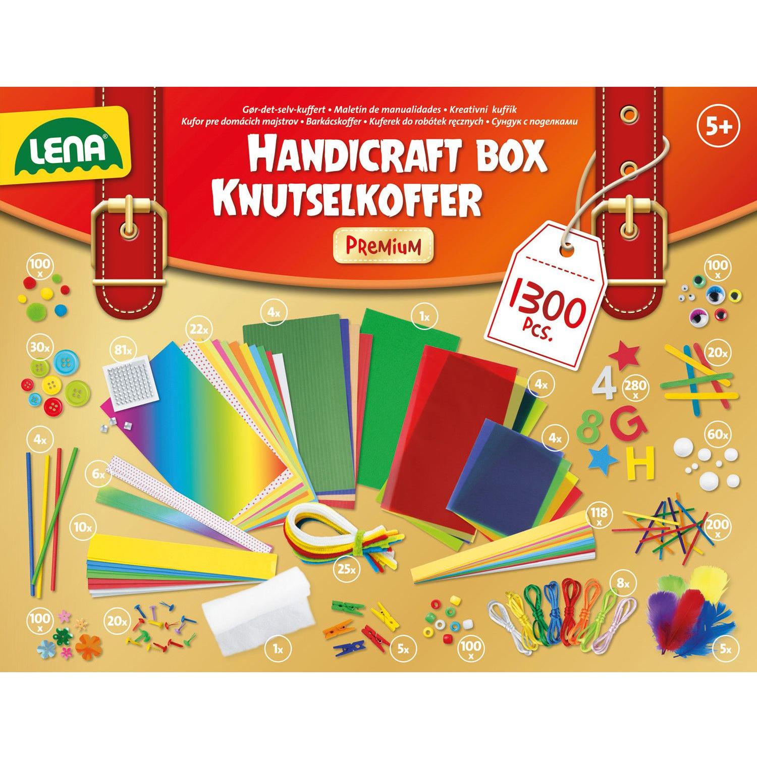 Creatief Premium Knutselkoffer 1300 pcs, Lena