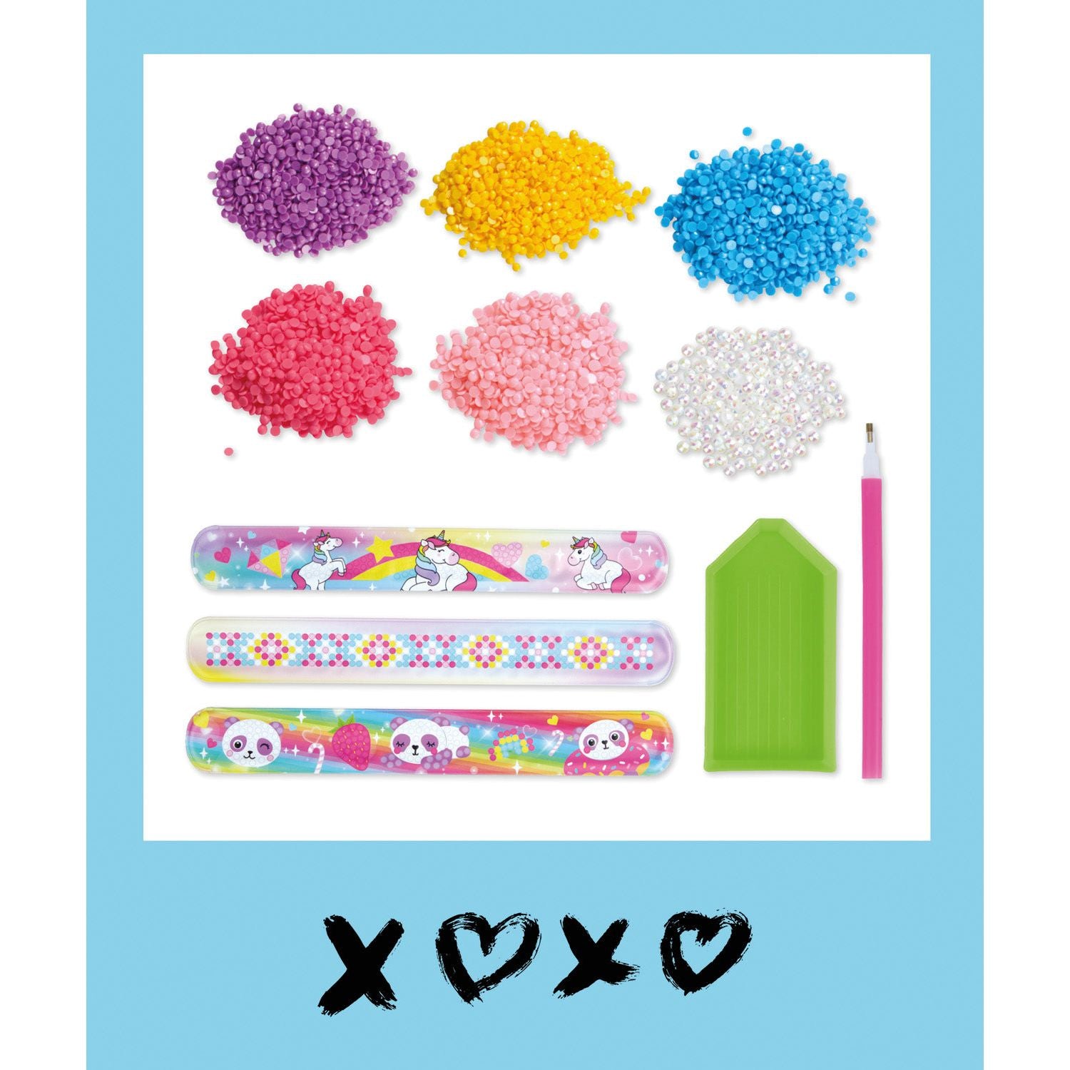 Diamond Art Snap Bracelets, Lena