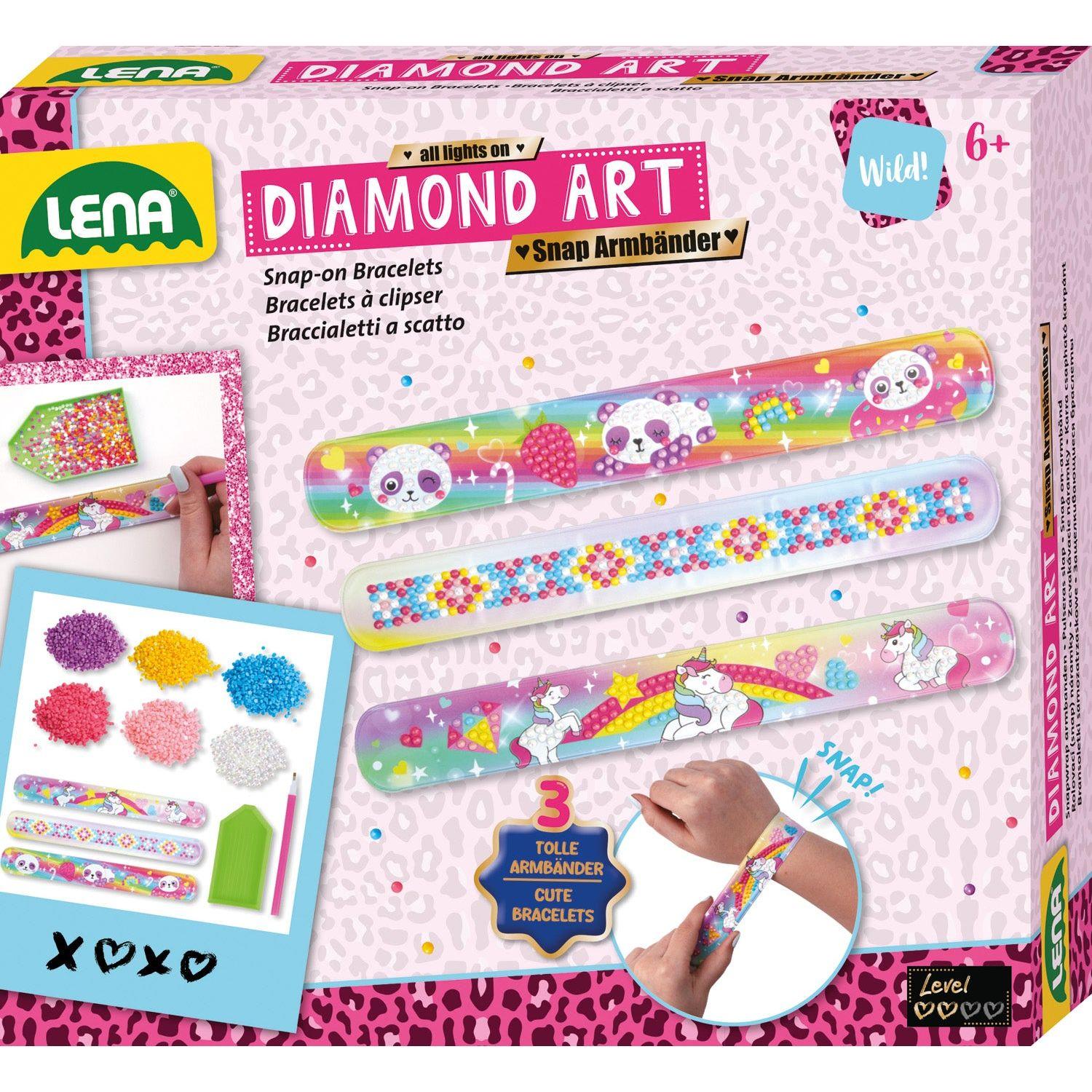 Diamond Art Snap Bracelets, Lena