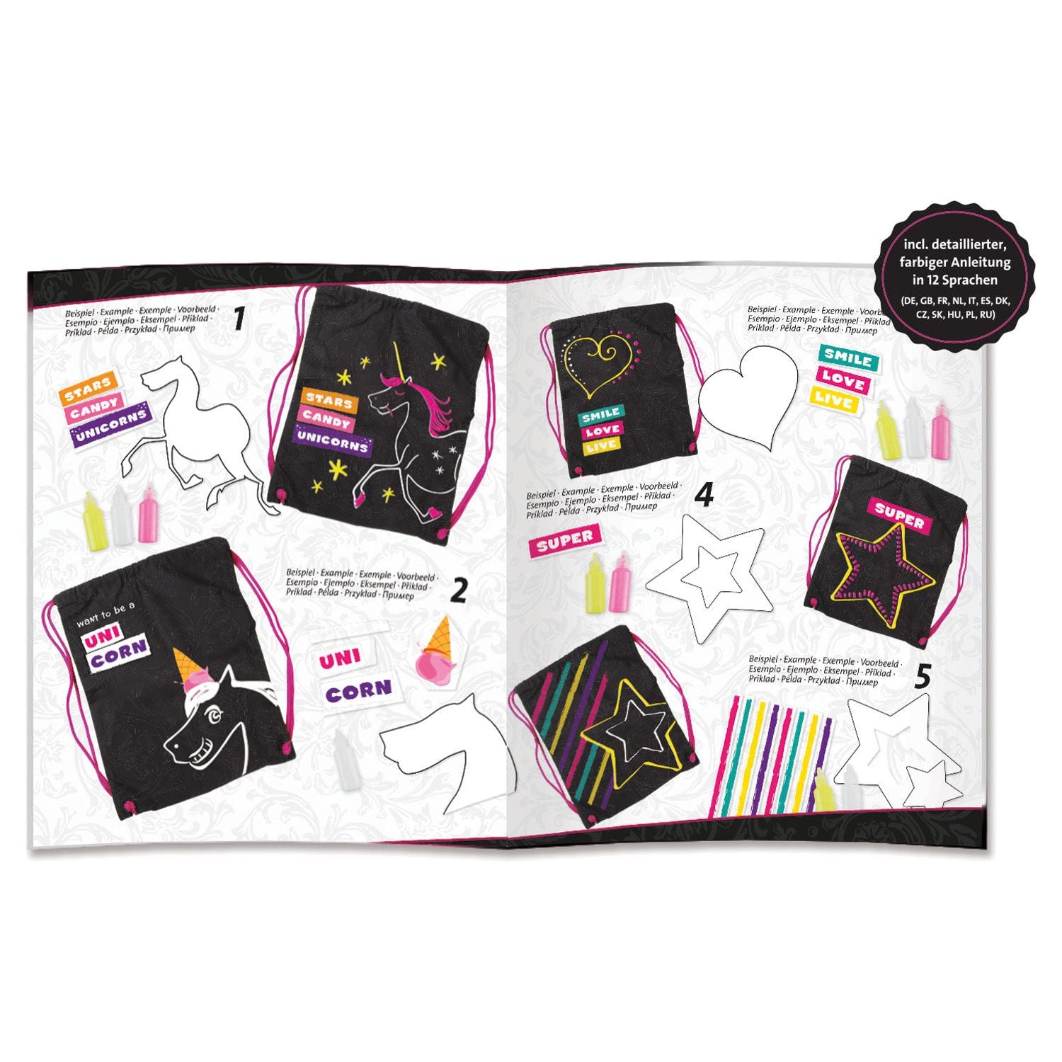 DIY Tas Unicorn, Lena