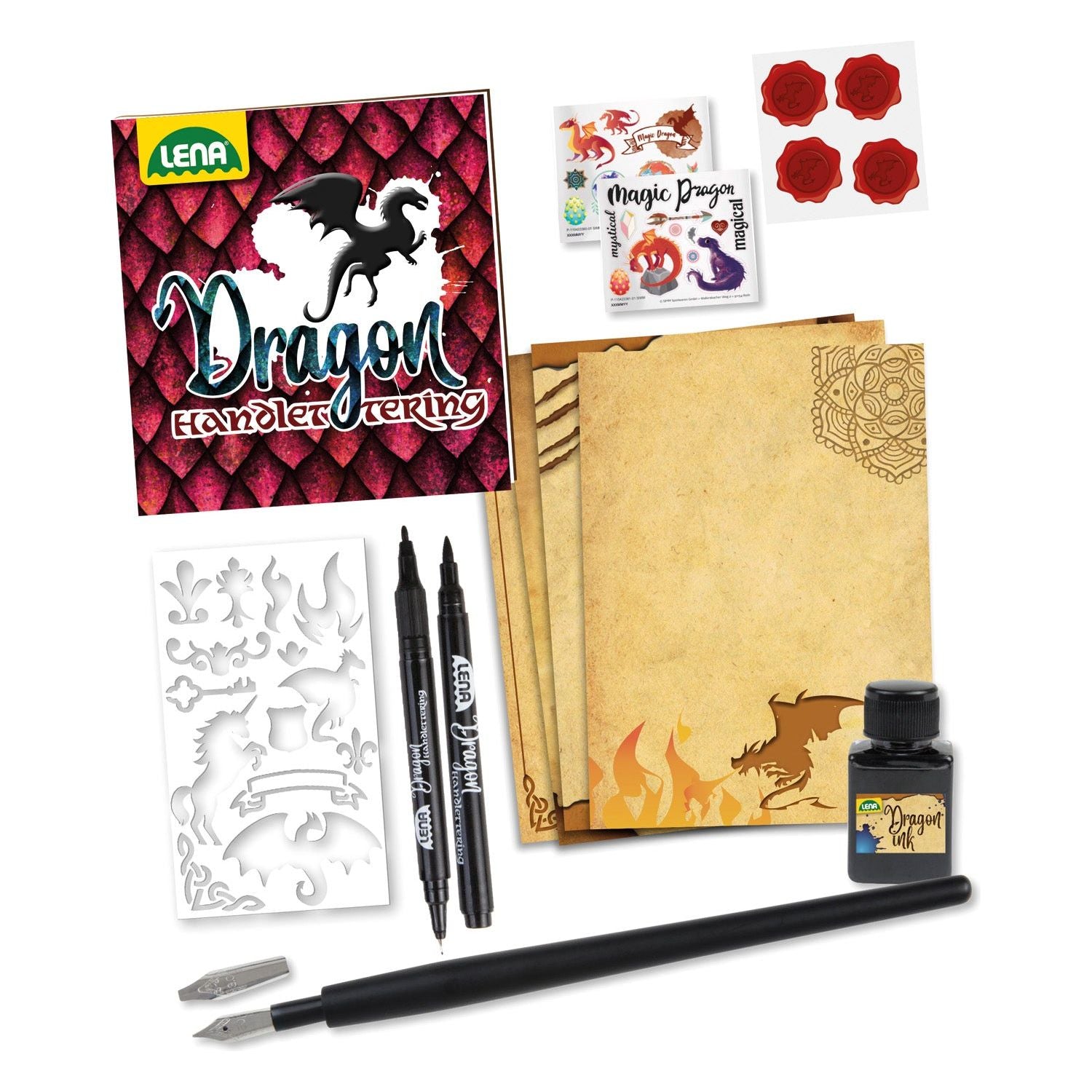 Dragon Handlettering, Lena