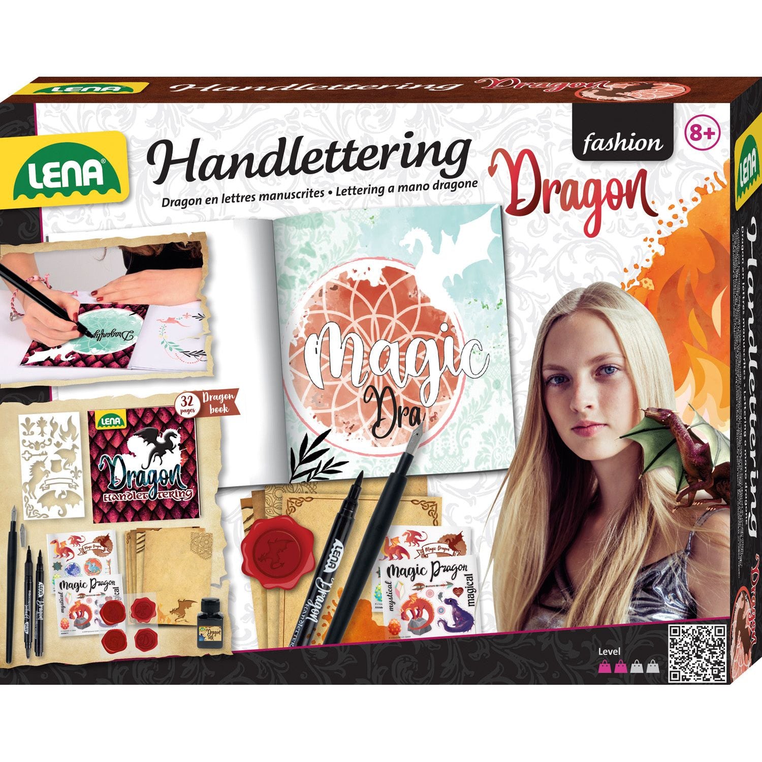 Dragon Handlettering, Lena