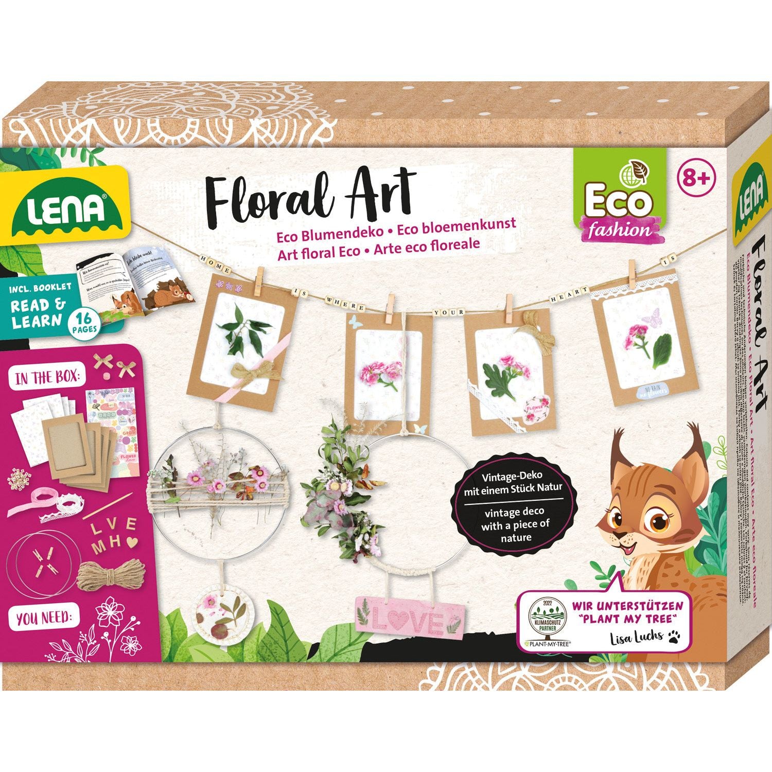 Eco Fashion Bloemenkunst, Lena
