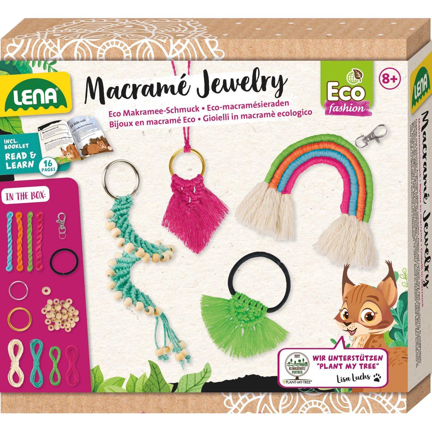 Eco Fashion Macramé Sieraden, Lena