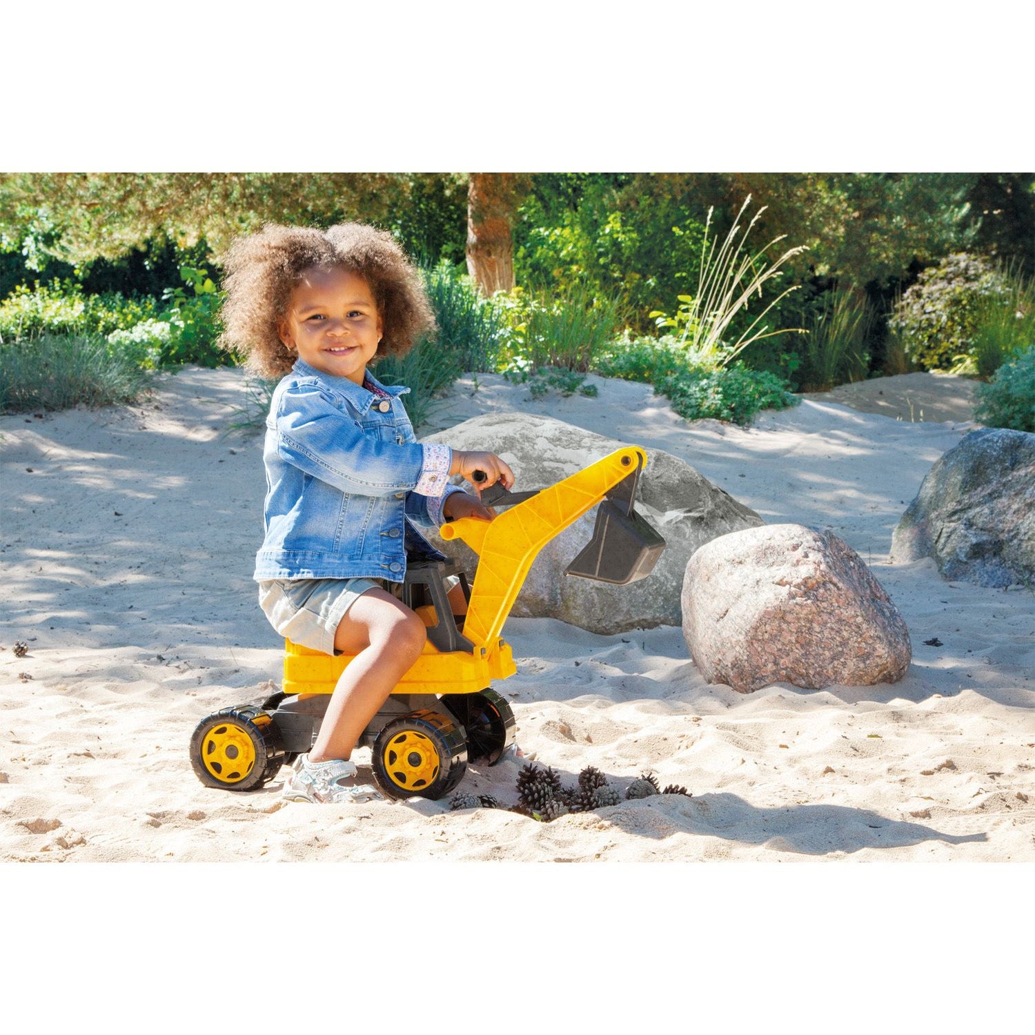 Eco GIGA TRUCKS Excavator (sit on) - 70cm, Lena