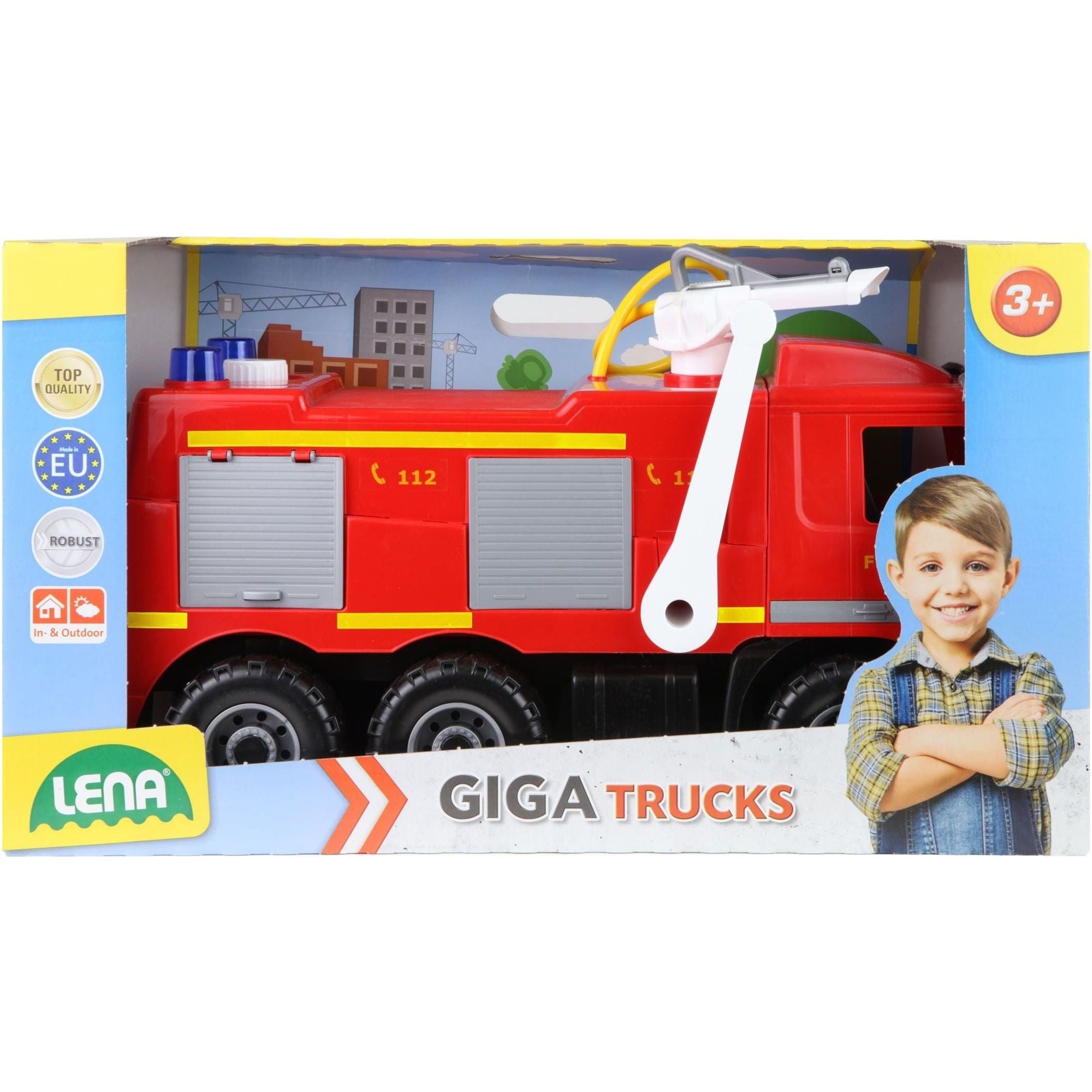 GIGA TRUCKS Brandweerwagen Mercedes-Benz Arocs 63cm, Lena