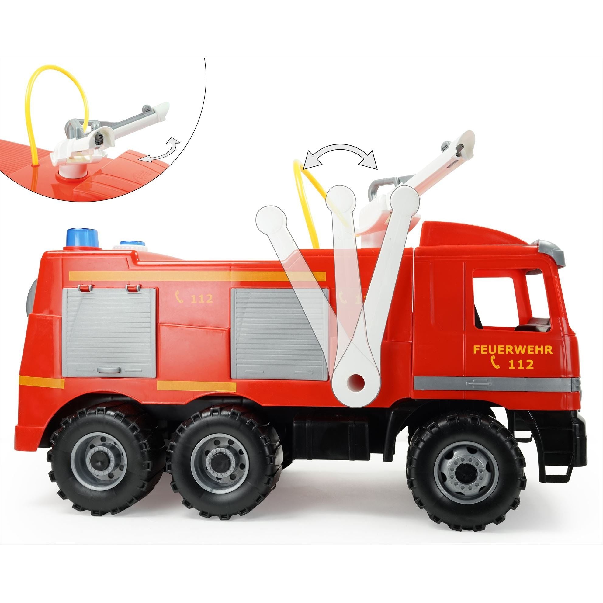 GIGA TRUCKS Brandweerwagen Mercedes-Benz Arocs 63cm, Lena