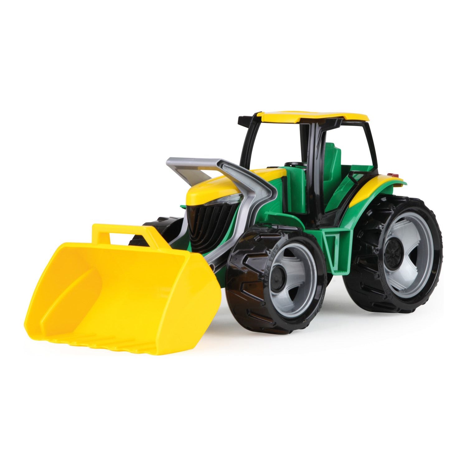 GIGA TRUCKS Tractor met voorlader Groen / Geel 62cm, Lena