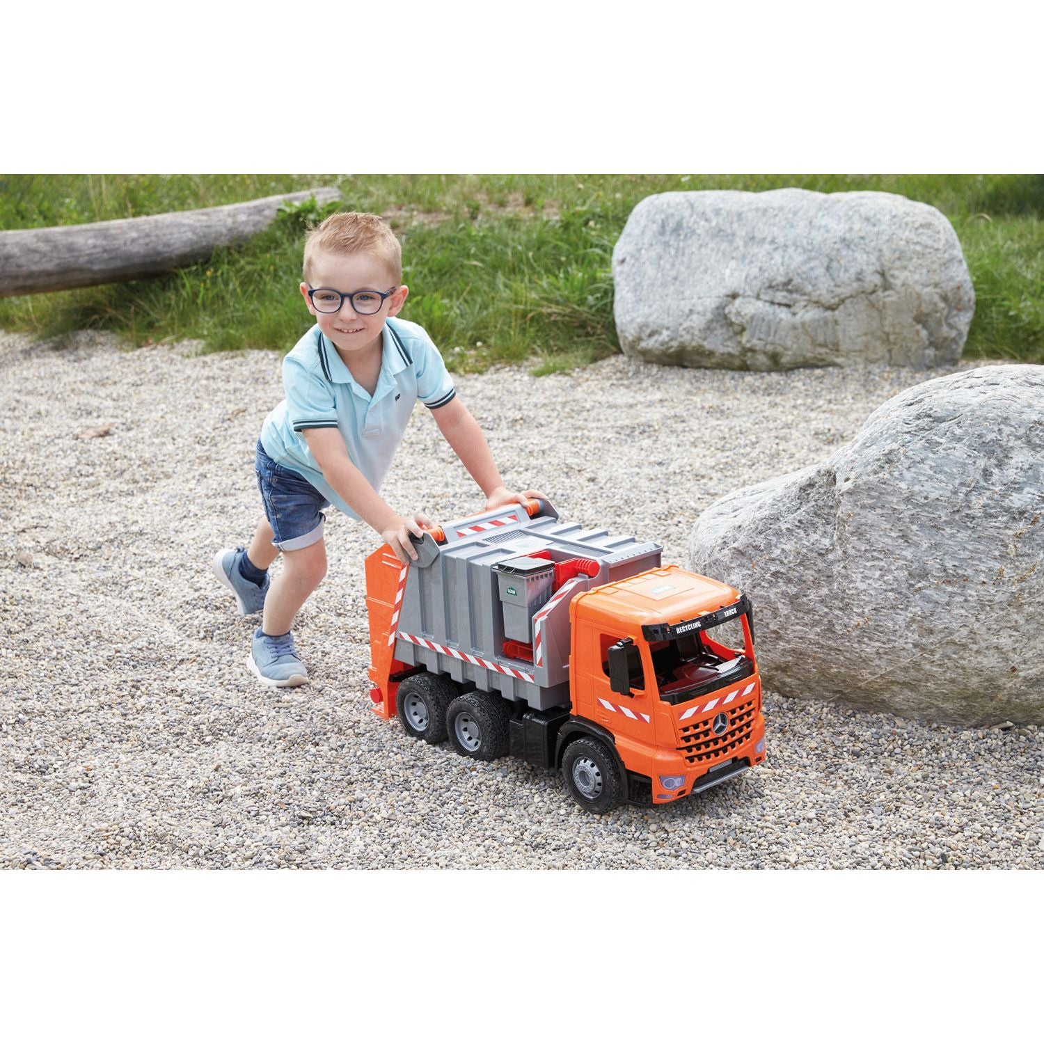 GIGA TRUCKS Vuilniswagen Mercedes-Benz Arocs 71cm, Lena