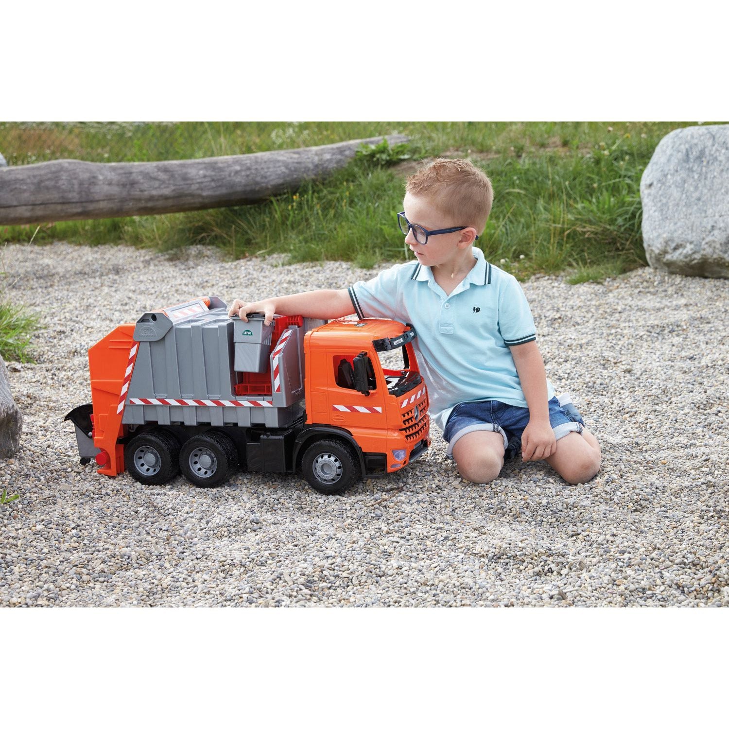 GIGA TRUCKS Vuilniswagen Mercedes-Benz Arocs 71cm, Lena